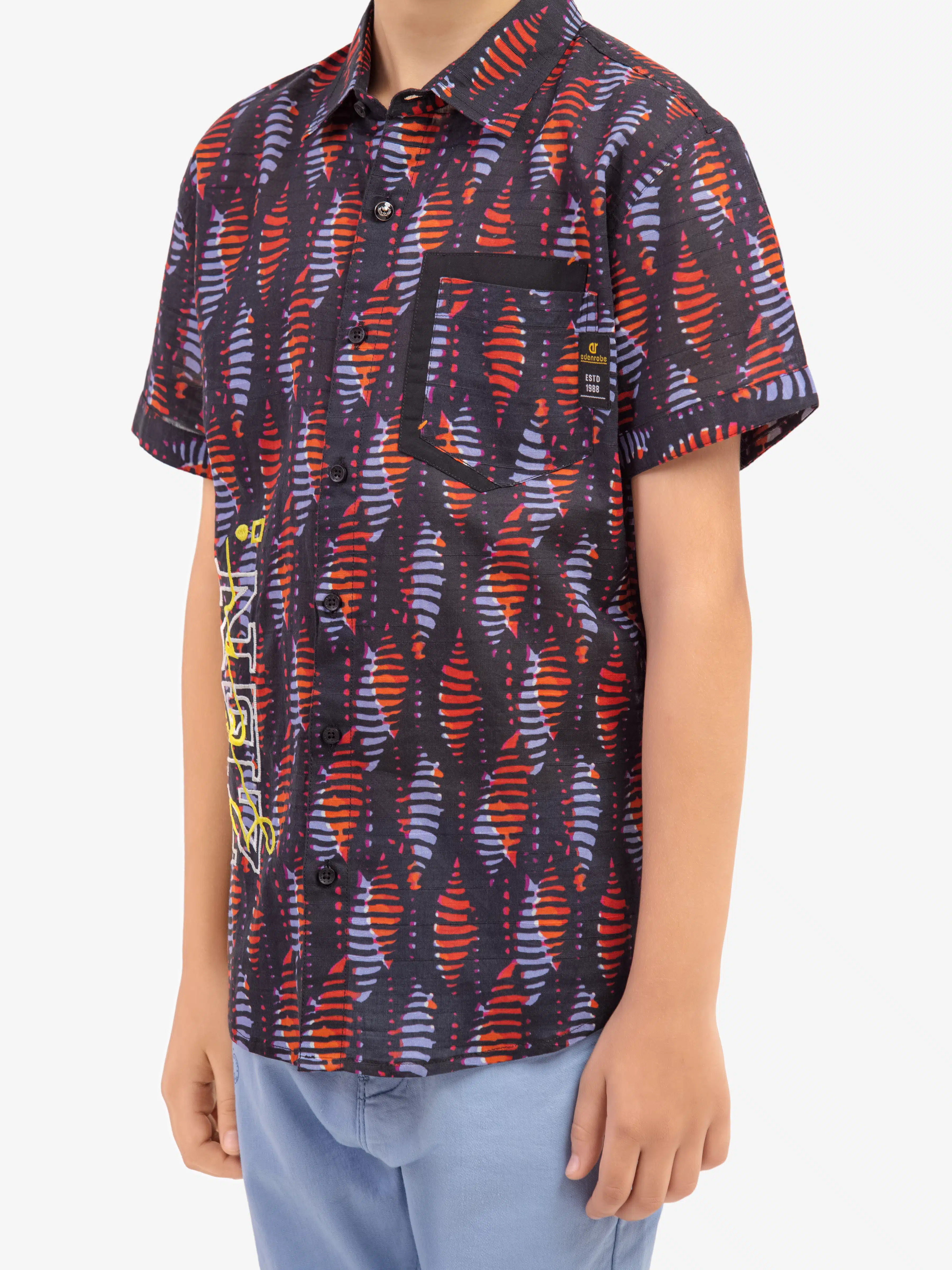 Printed Shirt - EBTS5-27637 - Image 3