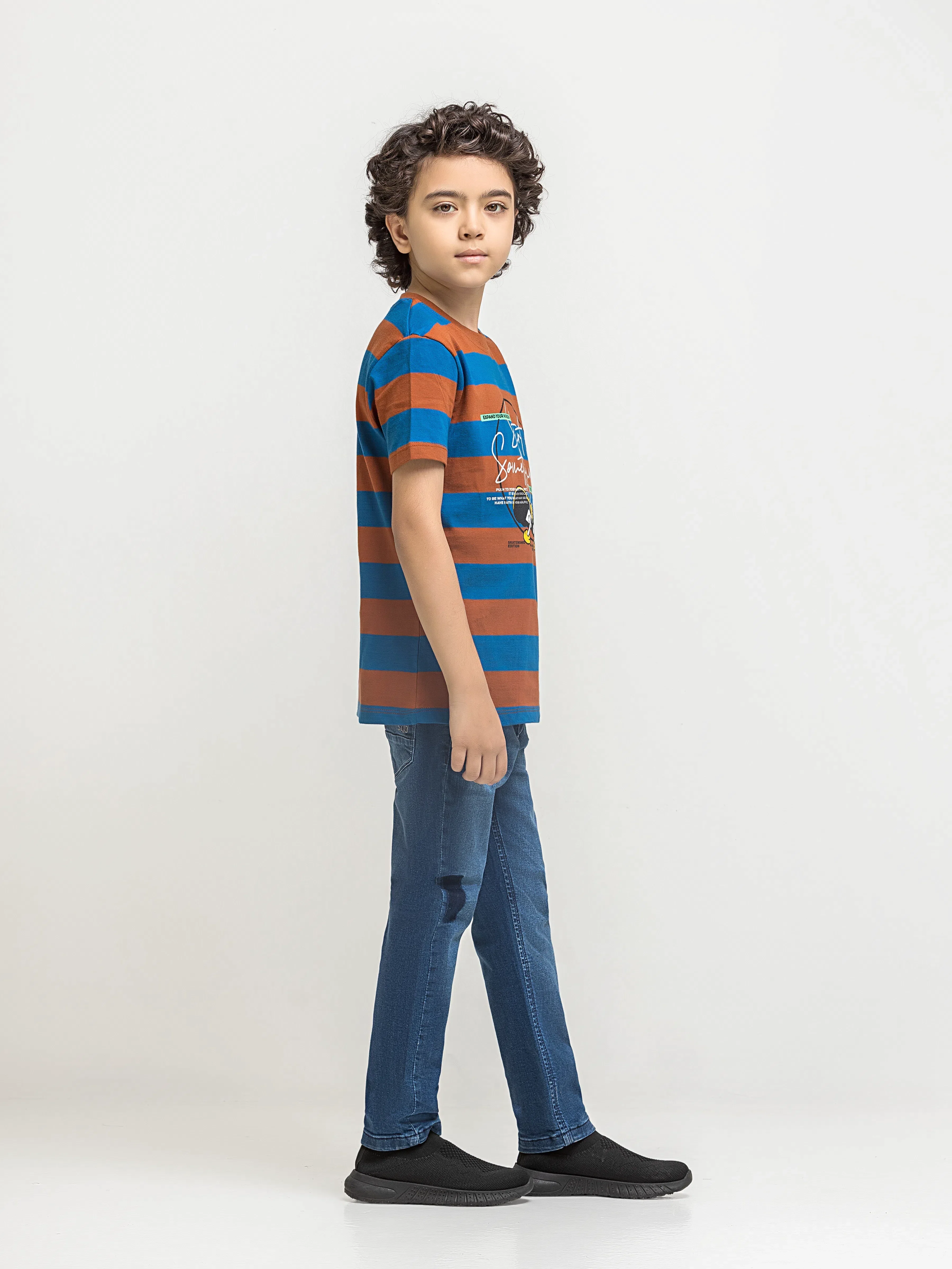 Striped Tee - EBTTS6-056 - Image 4
