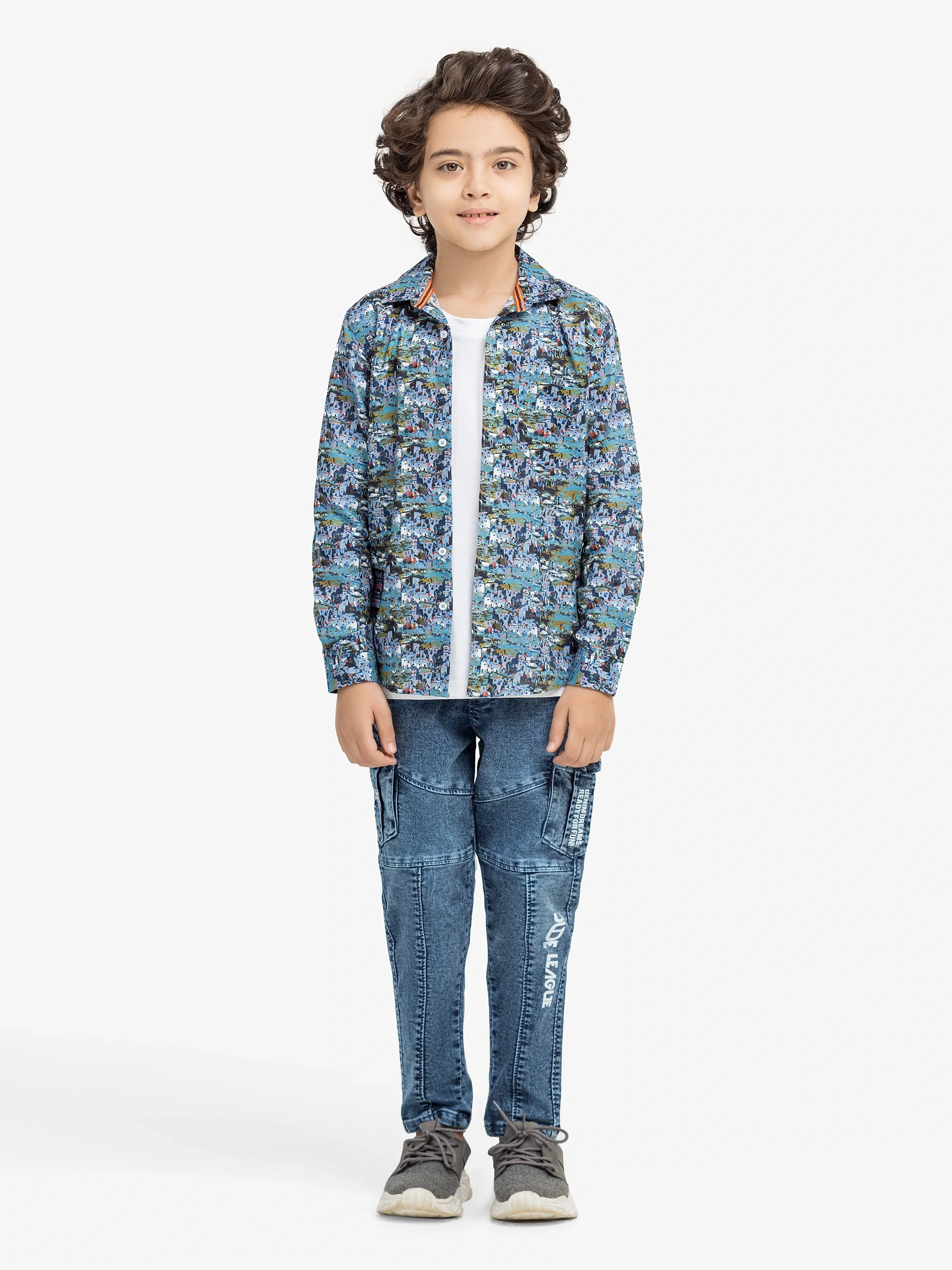 Printed Shirt - EBTS5-27595 - Image 2