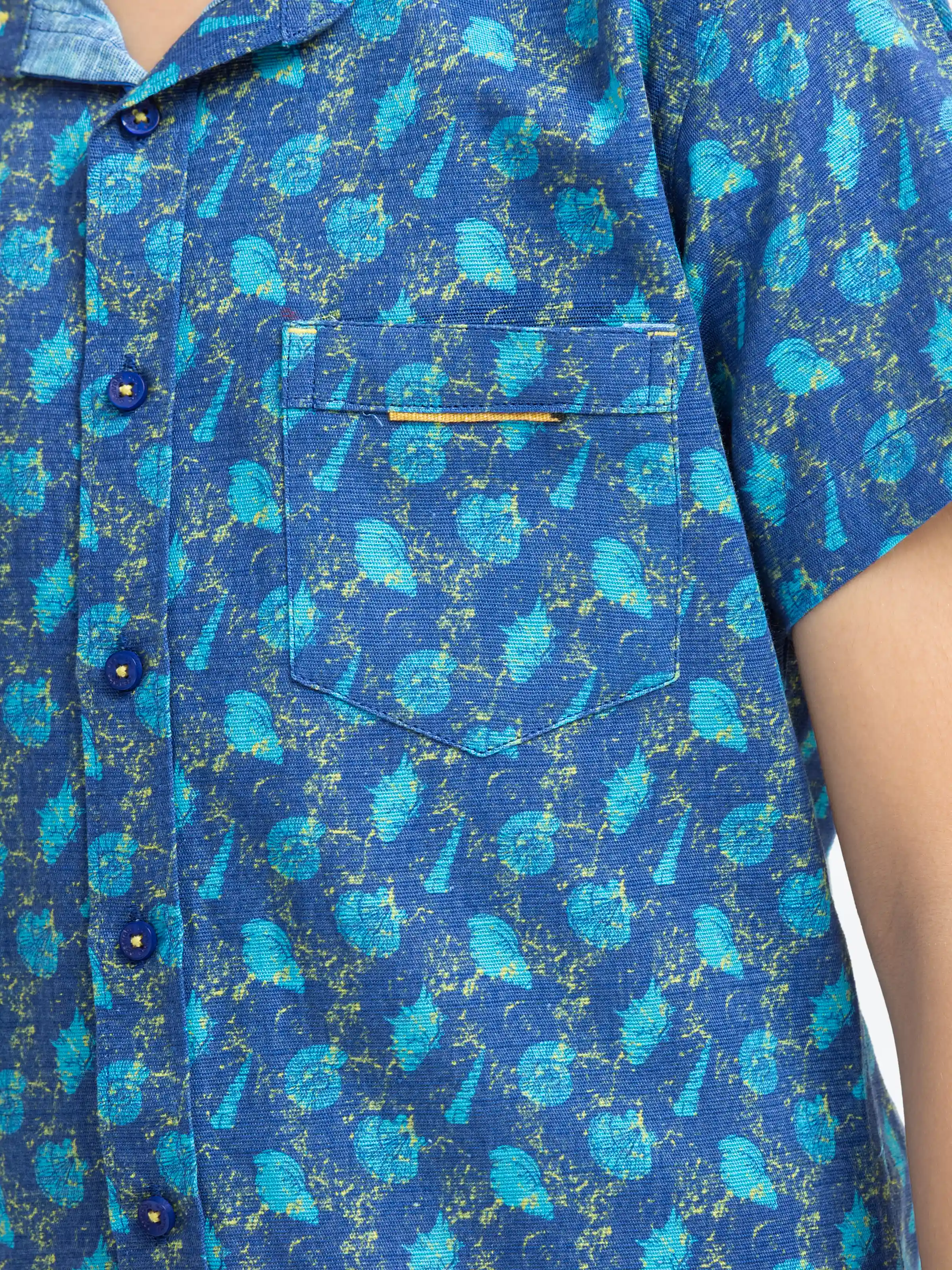 Half Sleeves Printed Shirt - EBTS5-27605 - Image 3
