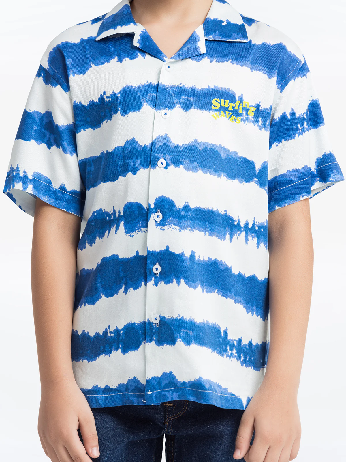 Resort Collar Printed Shirt - EBTS24-27529 - Image 3