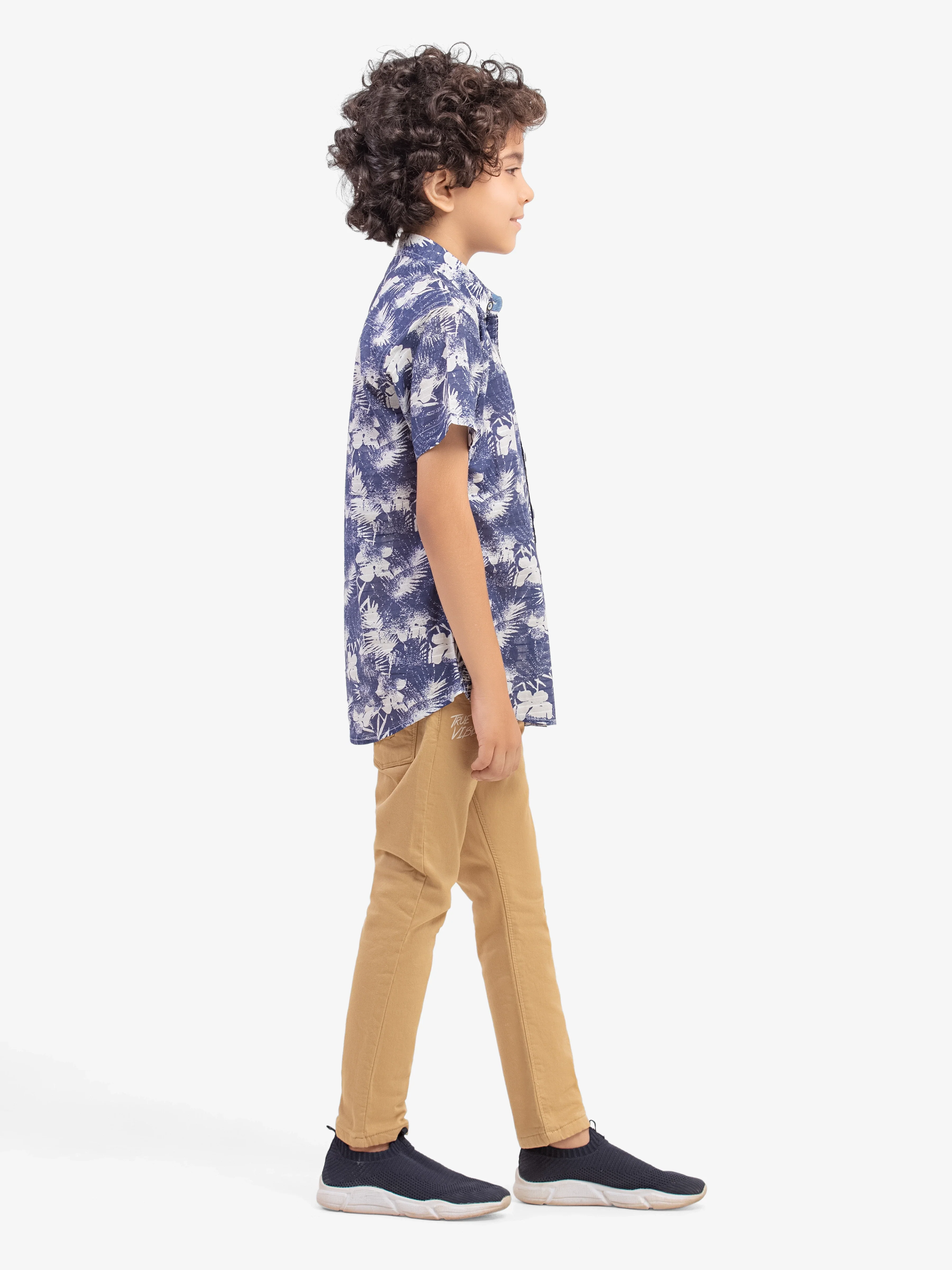 Half Sleeves Printed Shirt - EBTS5-27640 - Image 4