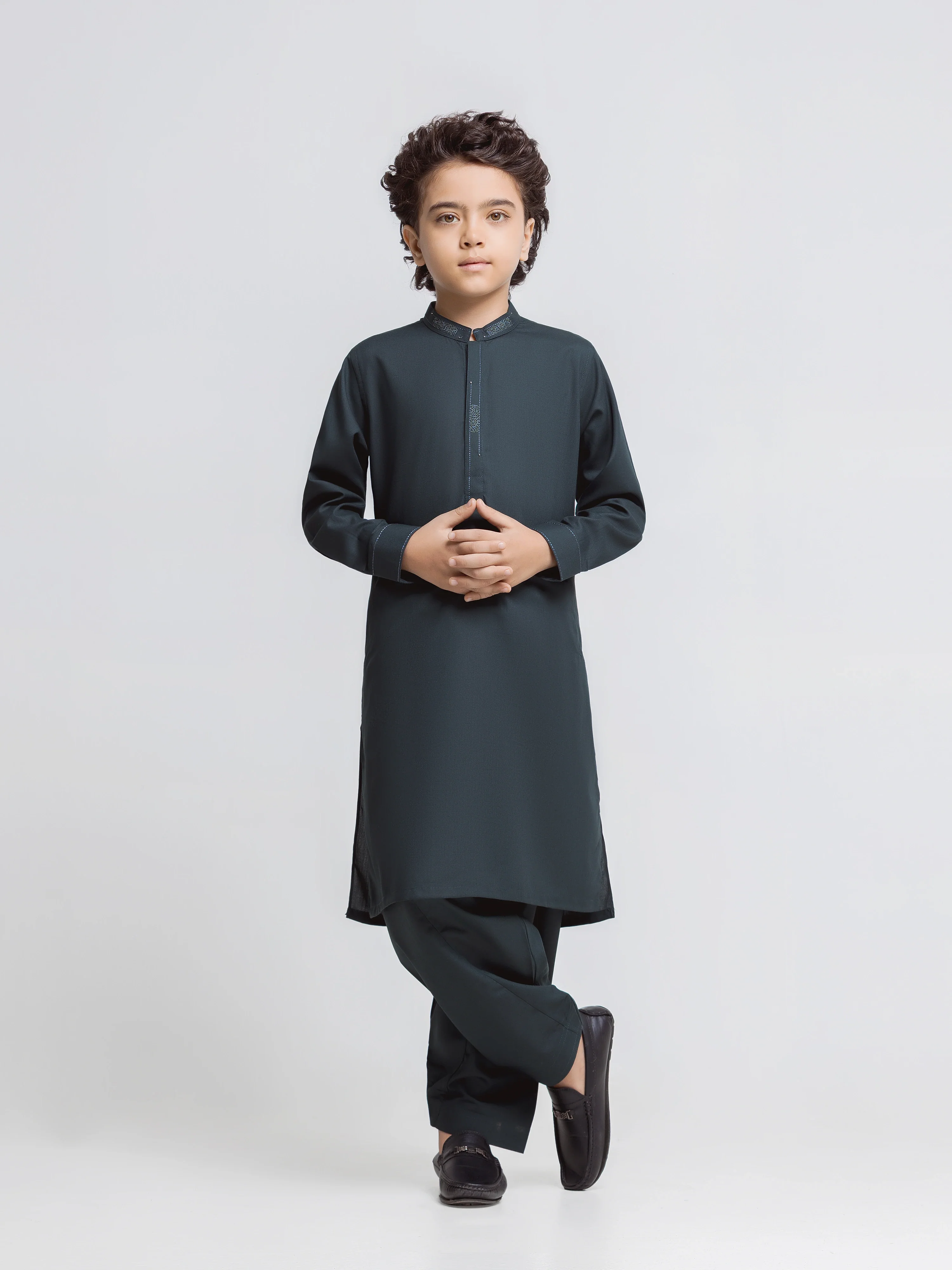 Embroidered Blended Shalwar Kameez - EBTKS6-4111