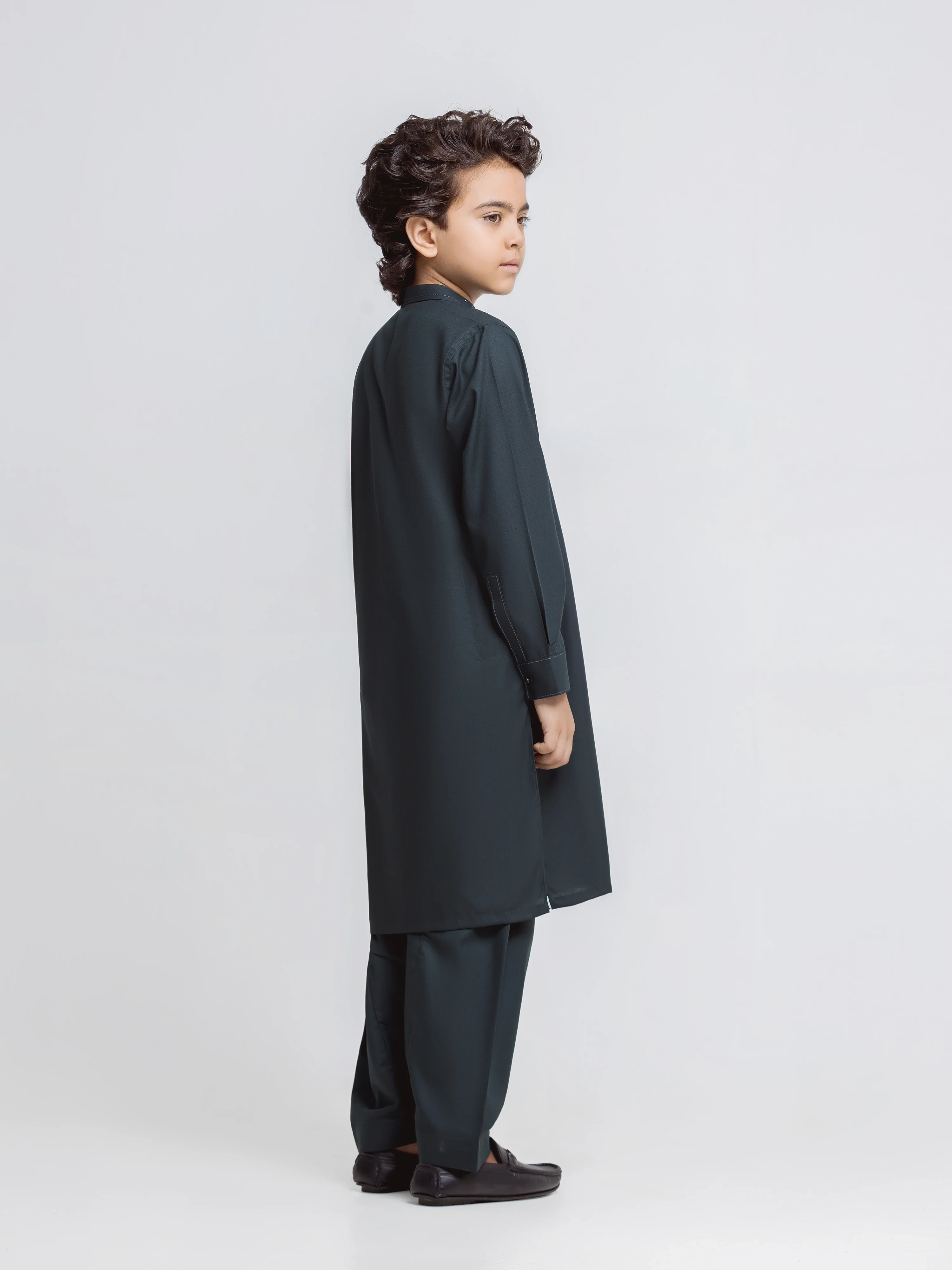Embroidered Blended Shalwar Kameez - EBTKS6-4111 - Image 4