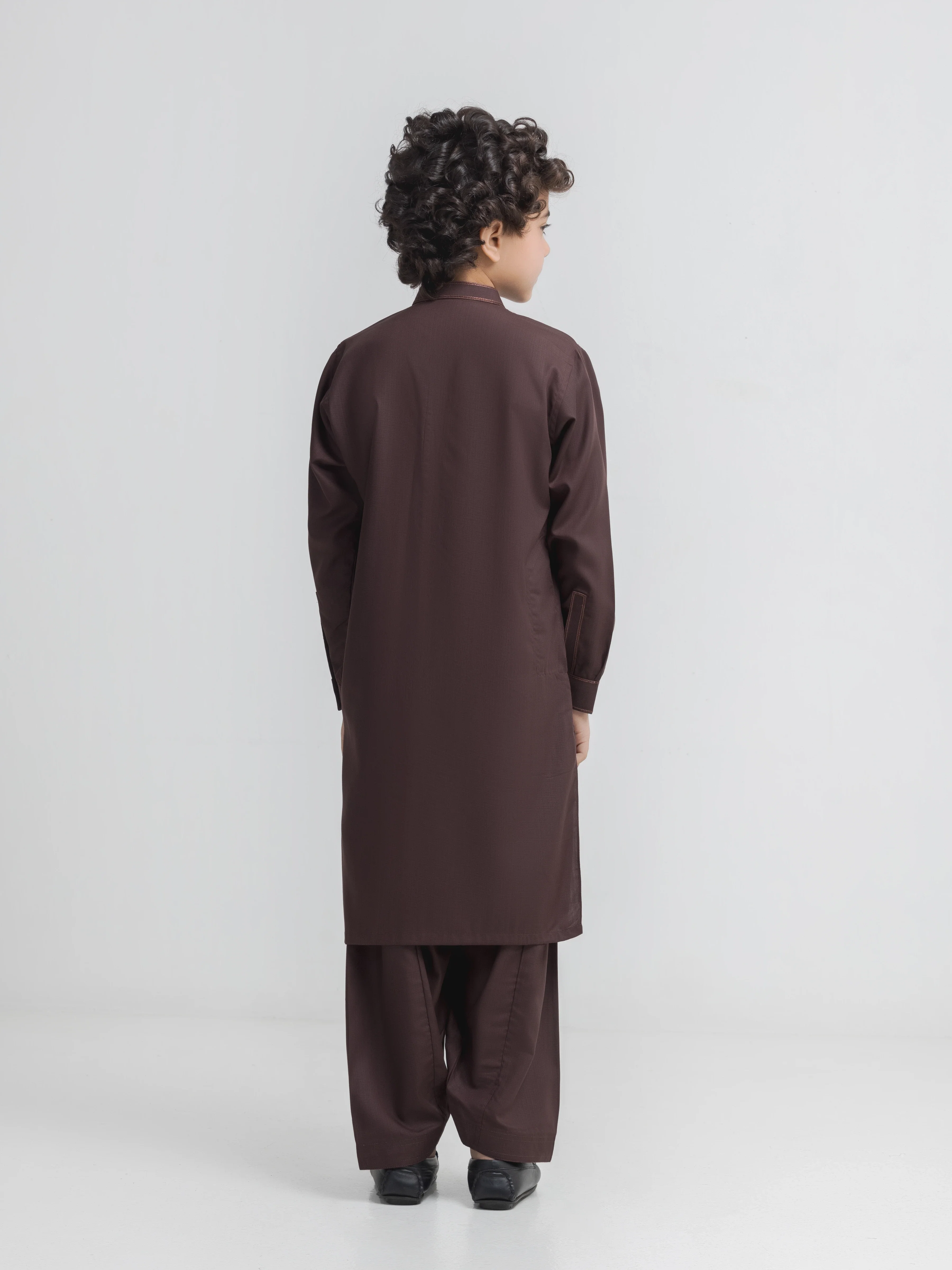 Embroidered Blended Shalwar Kameez - EBTKS6-4103 - Image 5