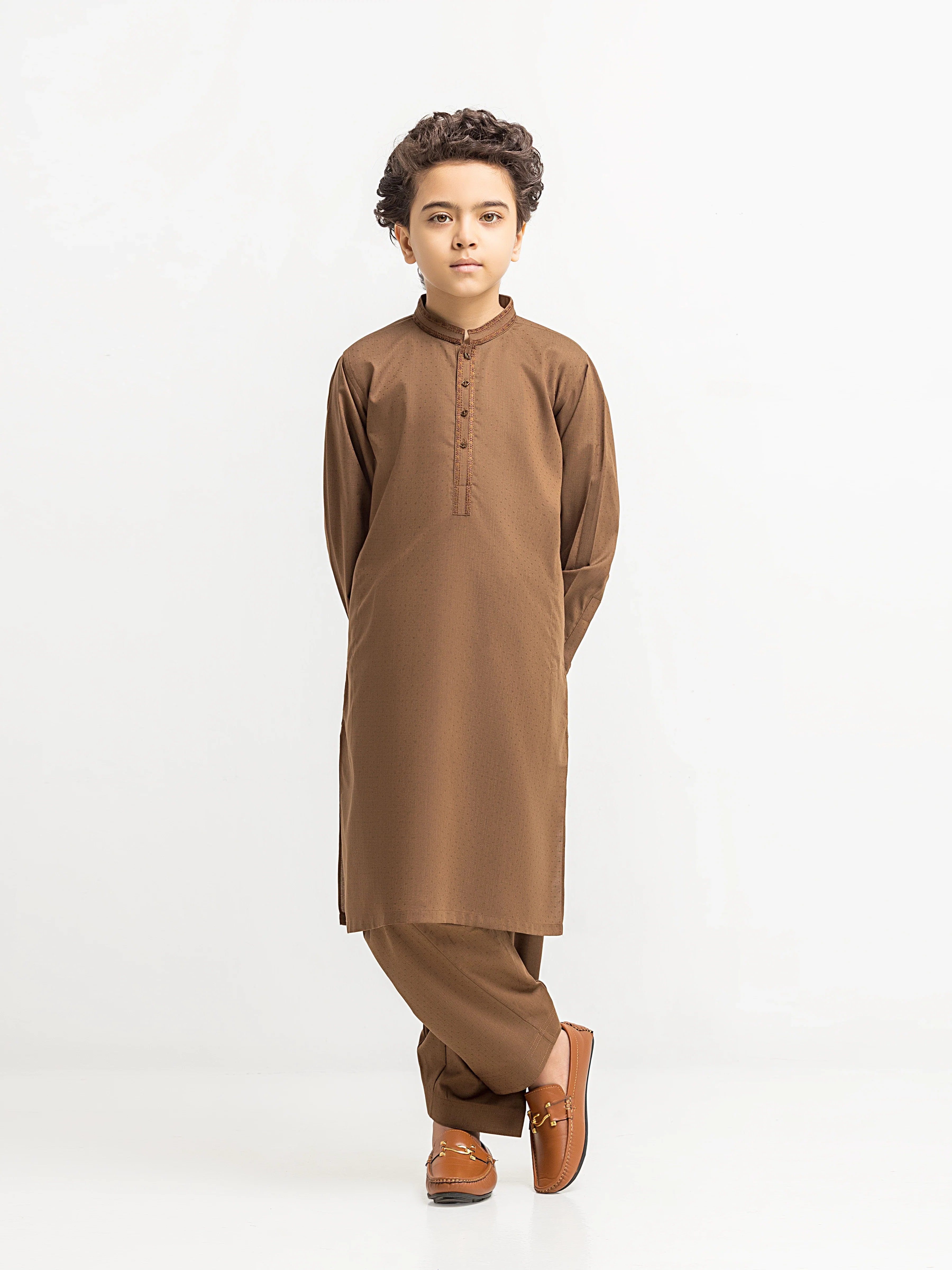 Embroidered Blended Shalwar Kameez - EBTKS6-4104