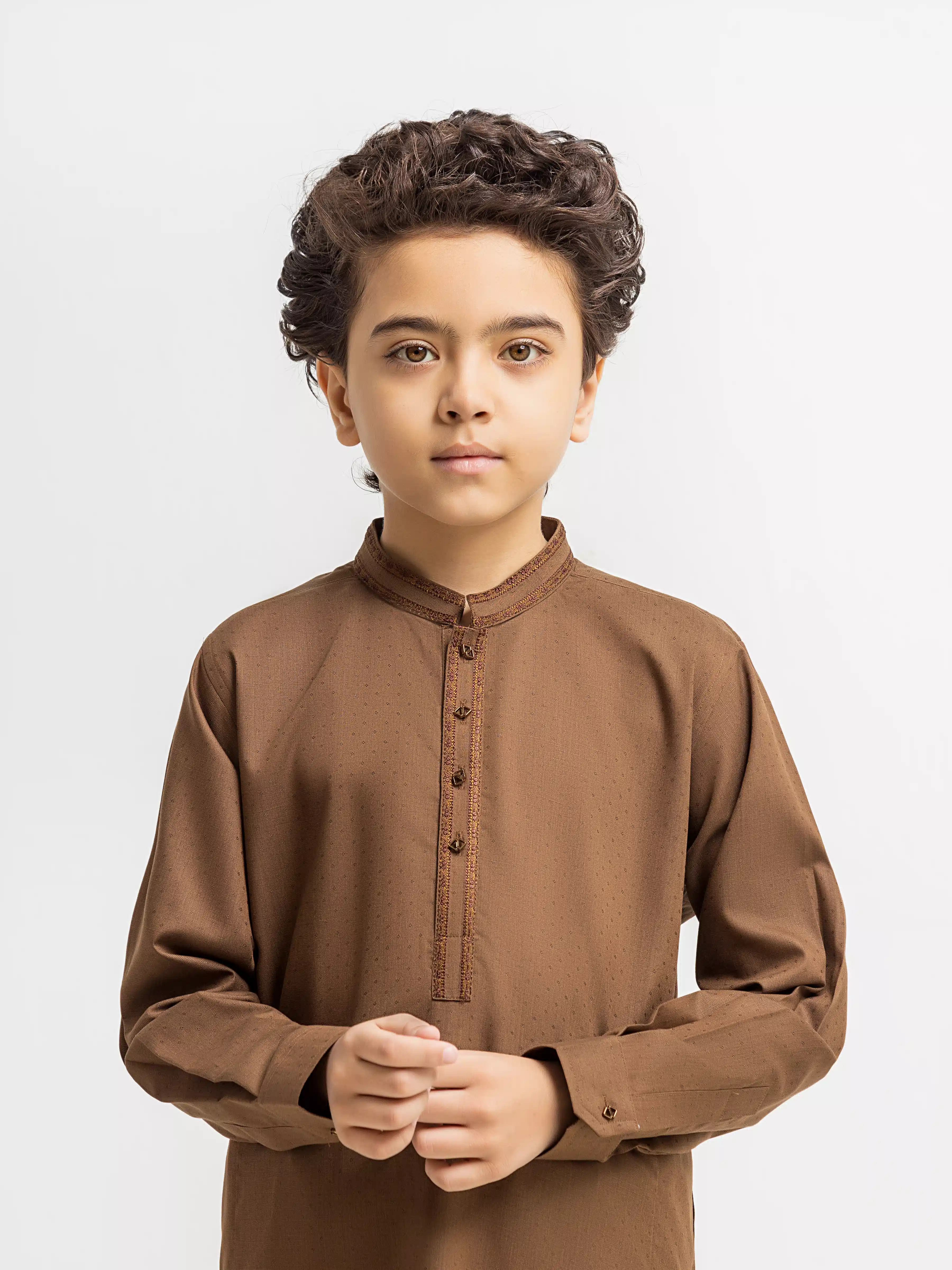 Embroidered Blended Shalwar Kameez - EBTKS6-4104 - Image 2