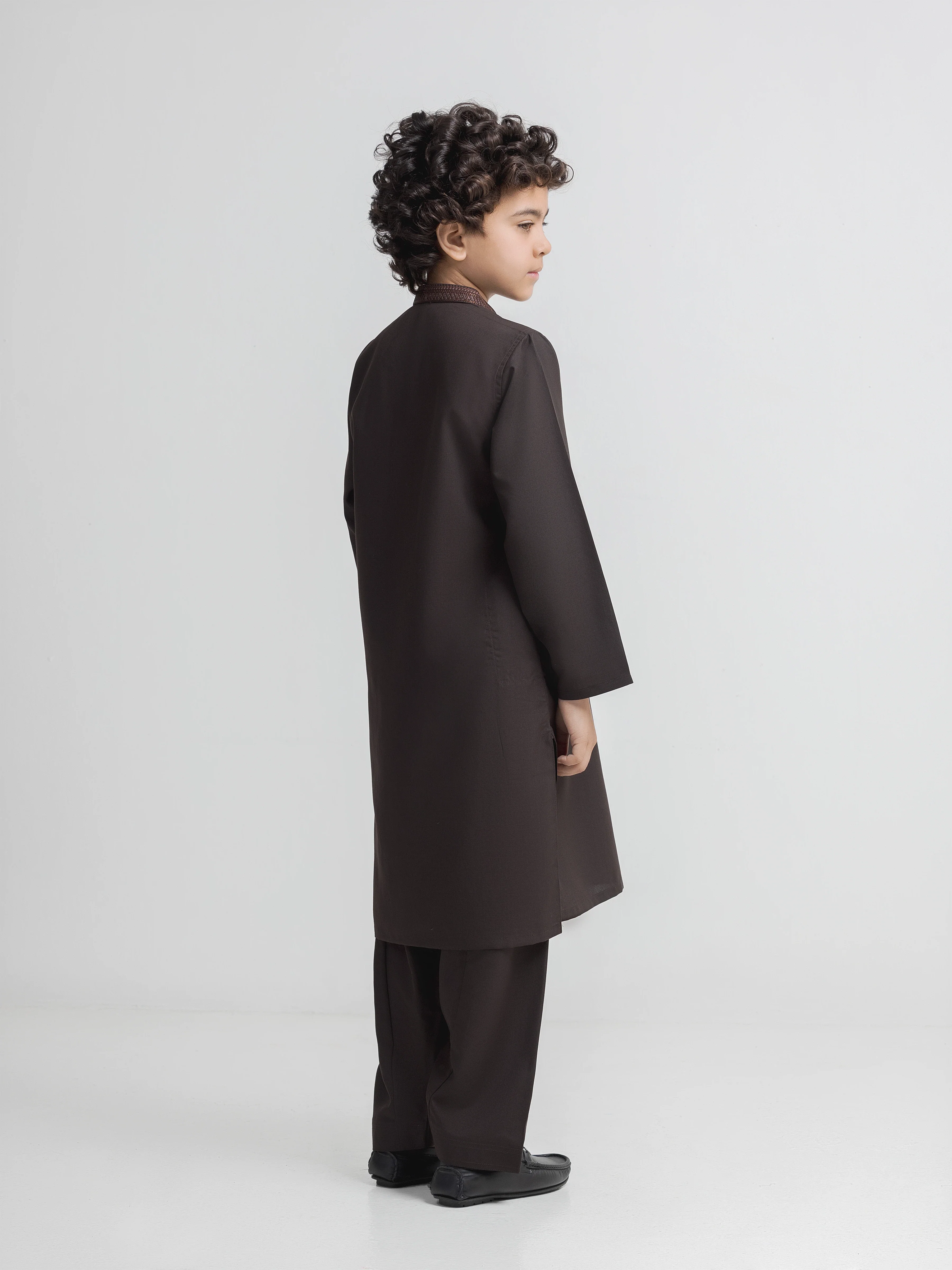Embroidered Blended Shalwar Kameez - EBTKS6-4108 - Image 5