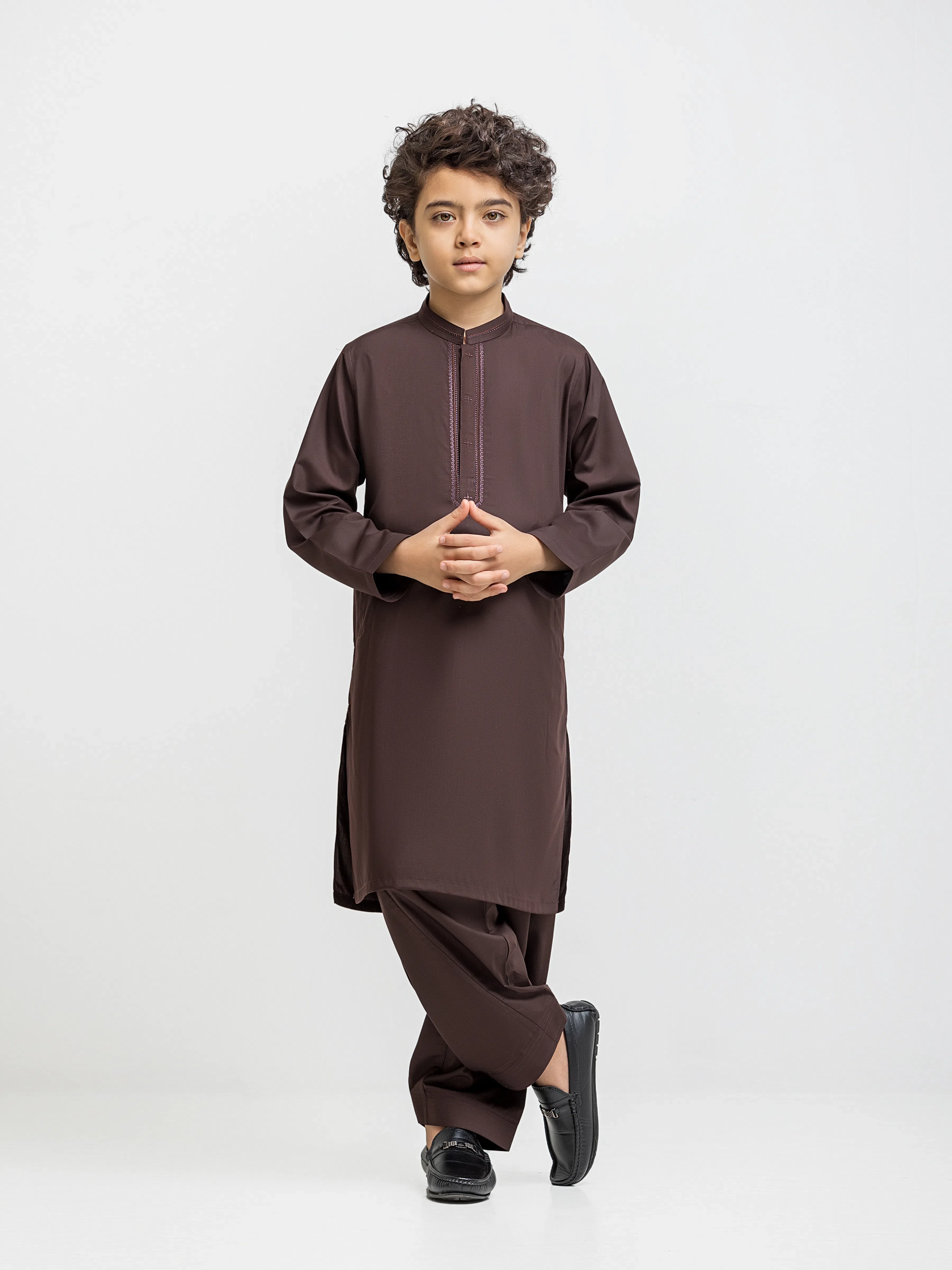 Embroidered Blended Shalwar Kameez - EBTKS5-4067