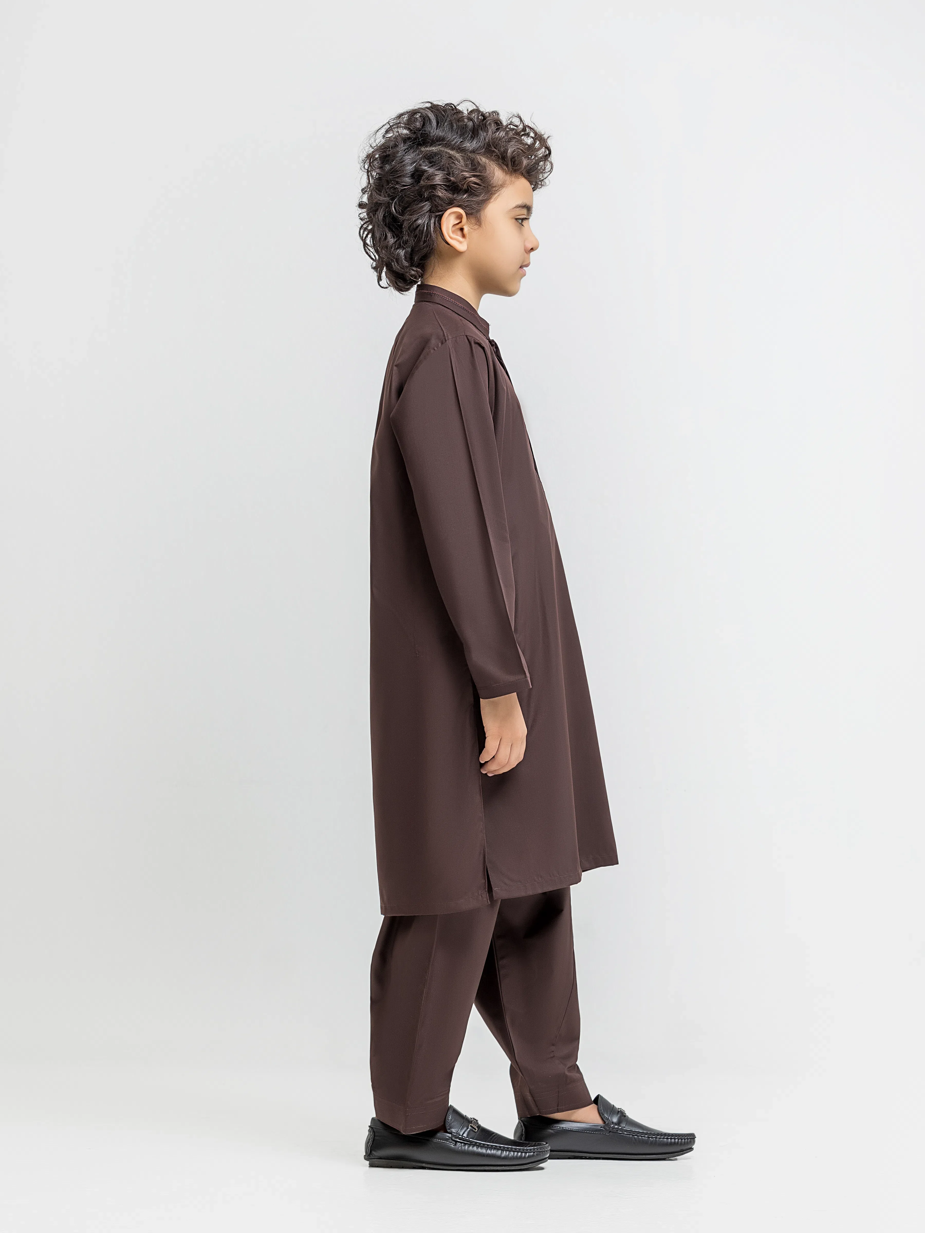 Embroidered Blended Shalwar Kameez - EBTKS5-4067 - Image 4