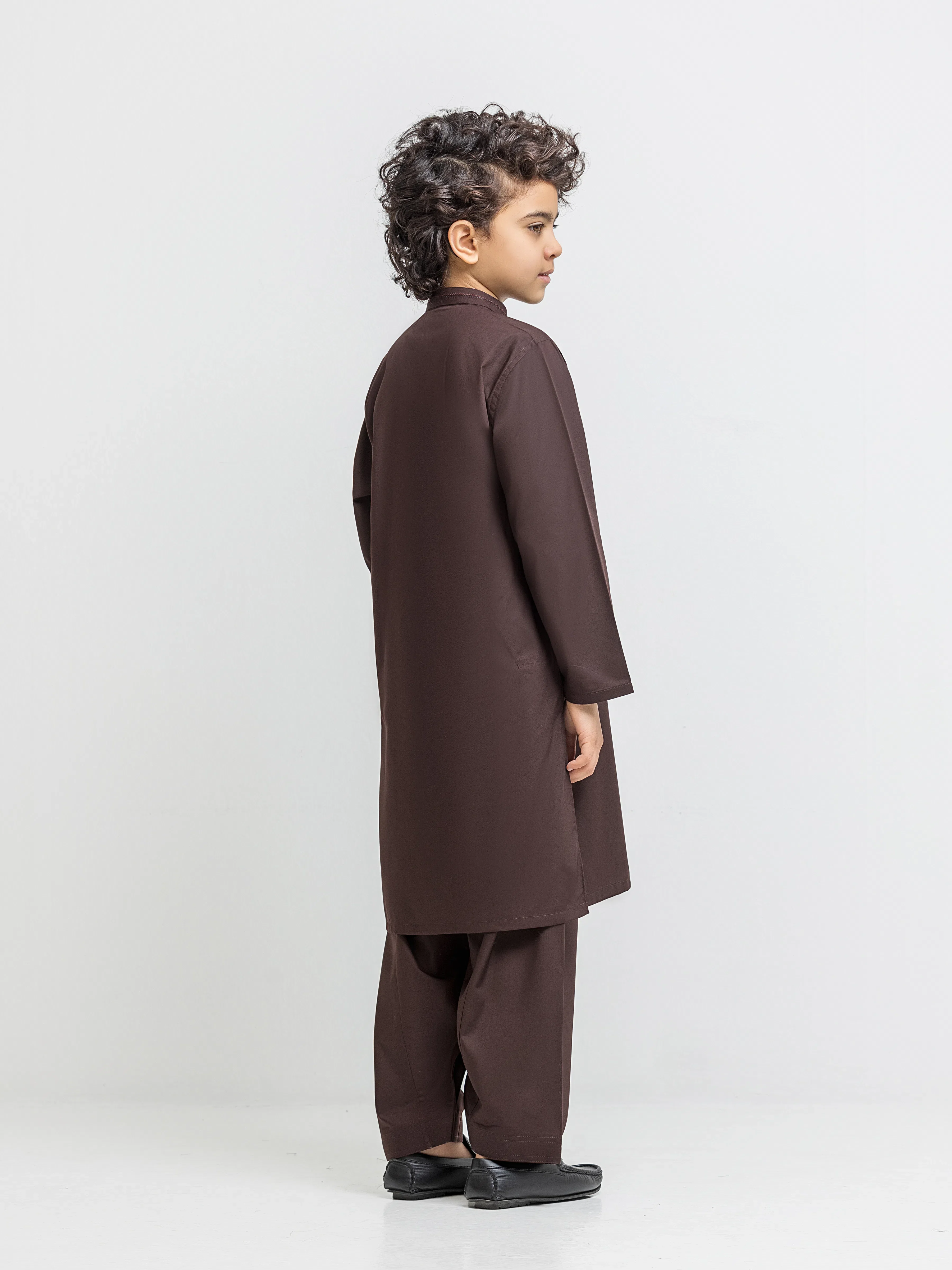 Embroidered Blended Shalwar Kameez - EBTKS5-4067 - Image 5