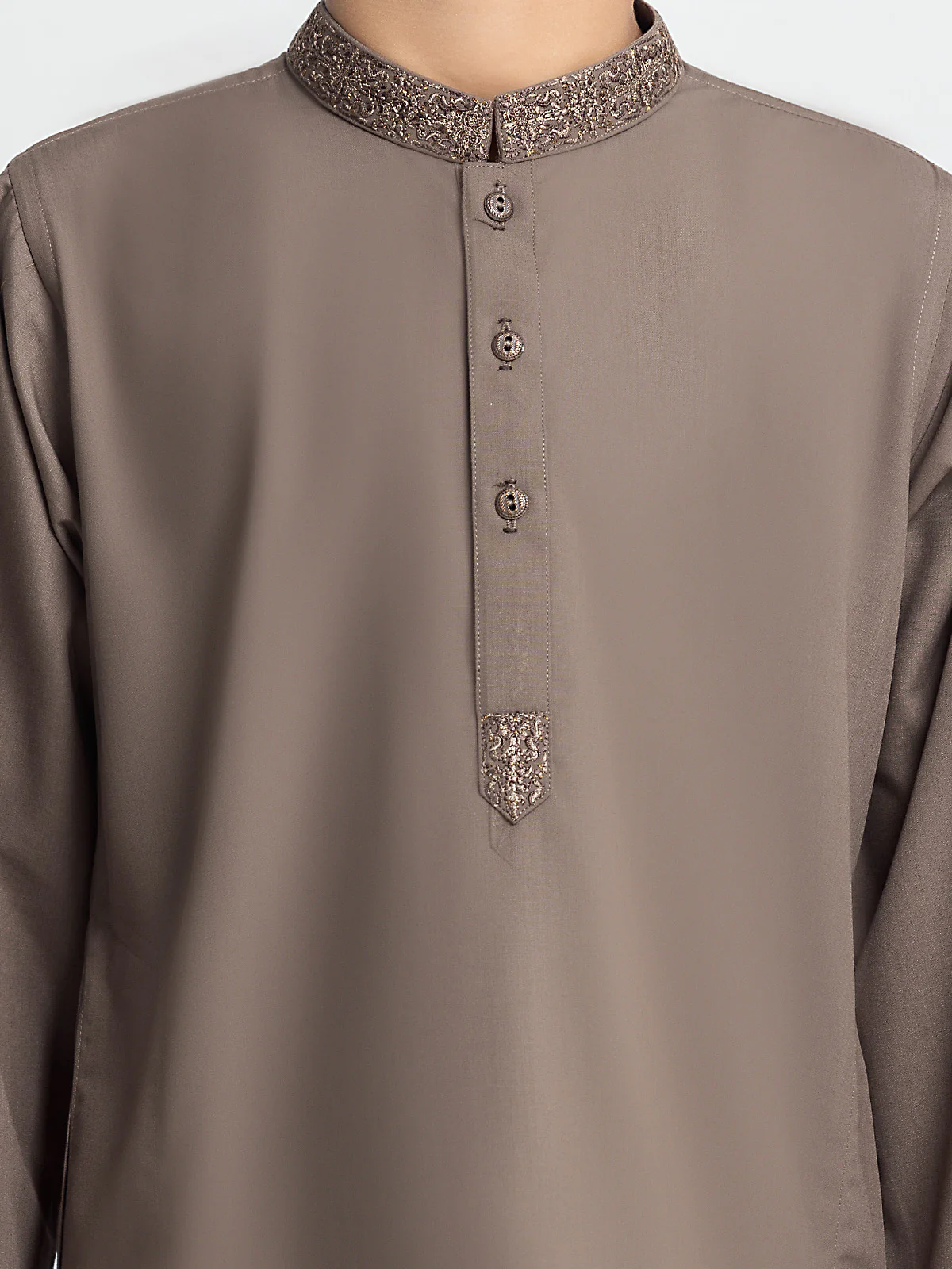 Embroidered Blended Shalwar Kameez - EBTKS24-3968 - Image 3