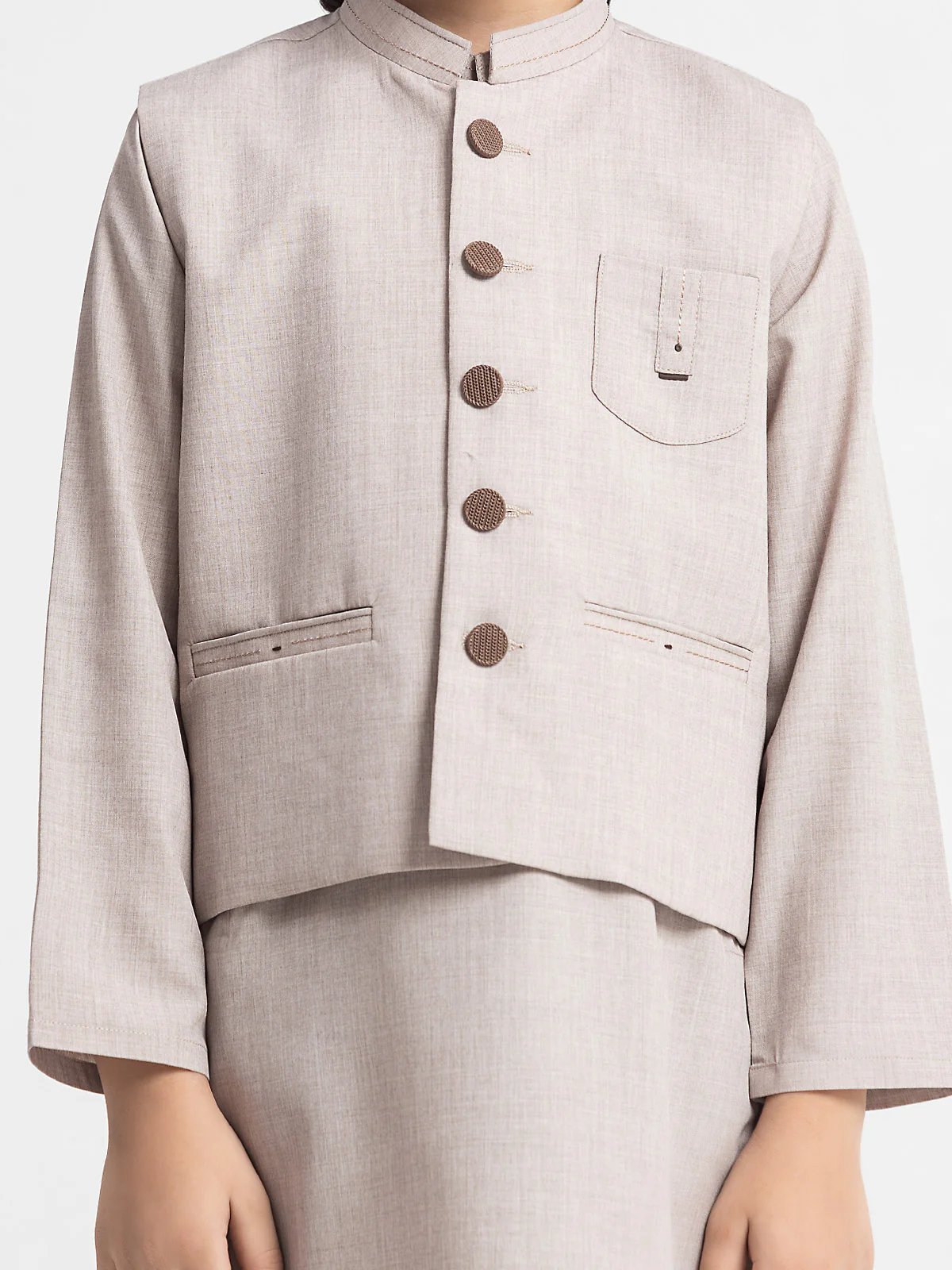 Blended Waistcoat Suit - EBTWCS24-25191 - Image 3