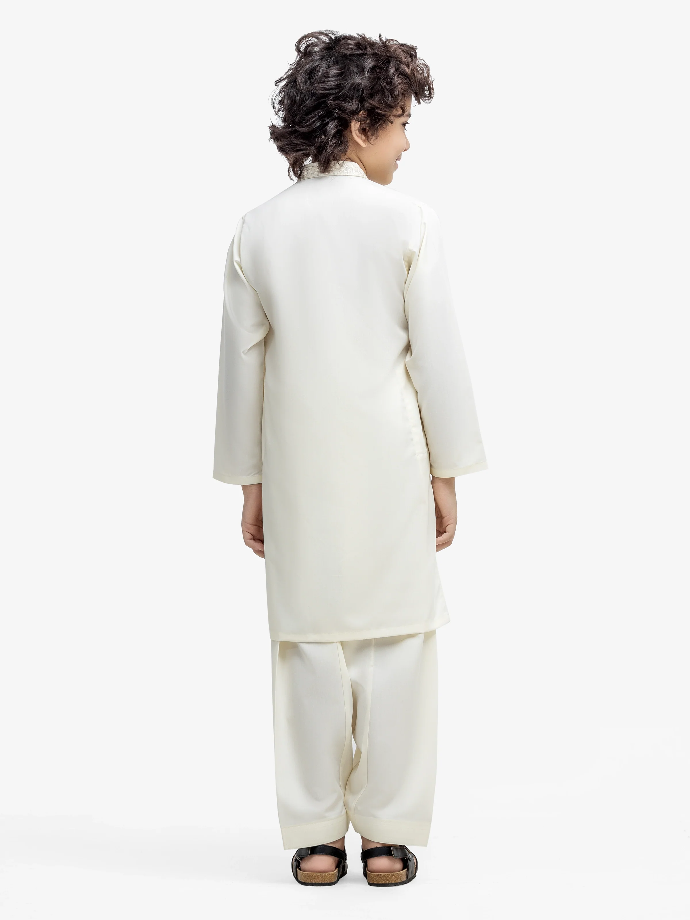 Embroidered Blended Shalwar Kameez - EBTKS25-4006 - Image 5