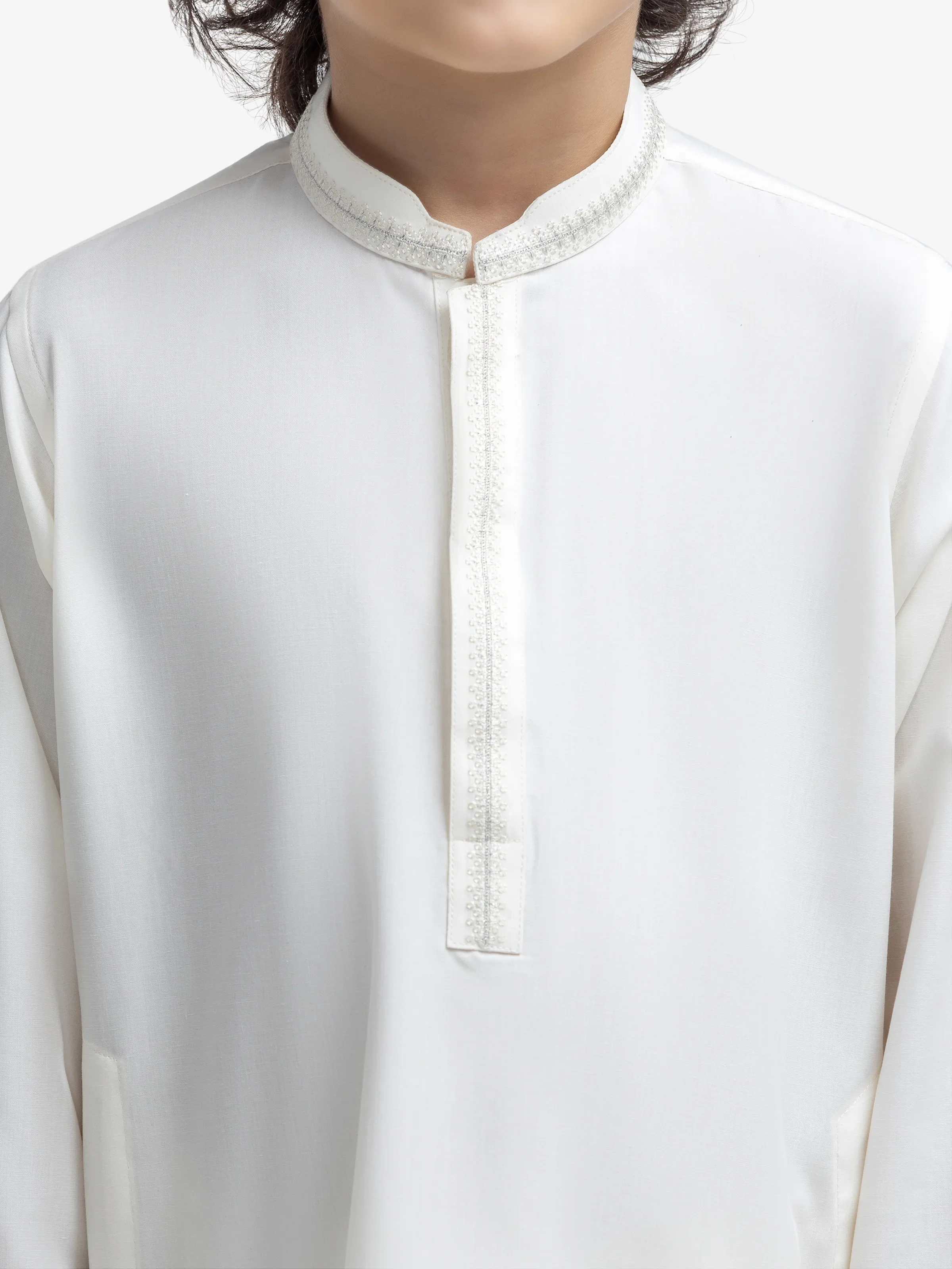 Embroidered Blended Shalwar Kameez - EBTKS25-4007 - Image 3