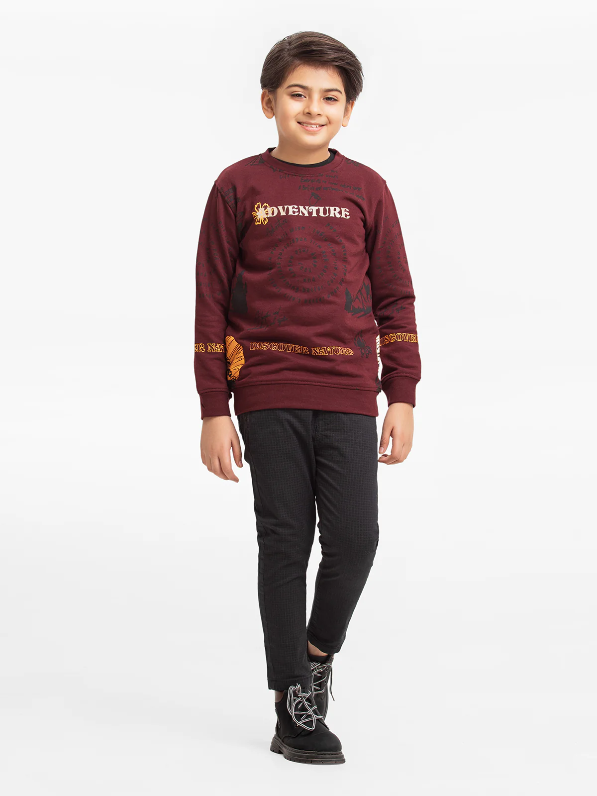 Crew Neck Adventure Sweatshirt - EBTSS23-003 - Image 2