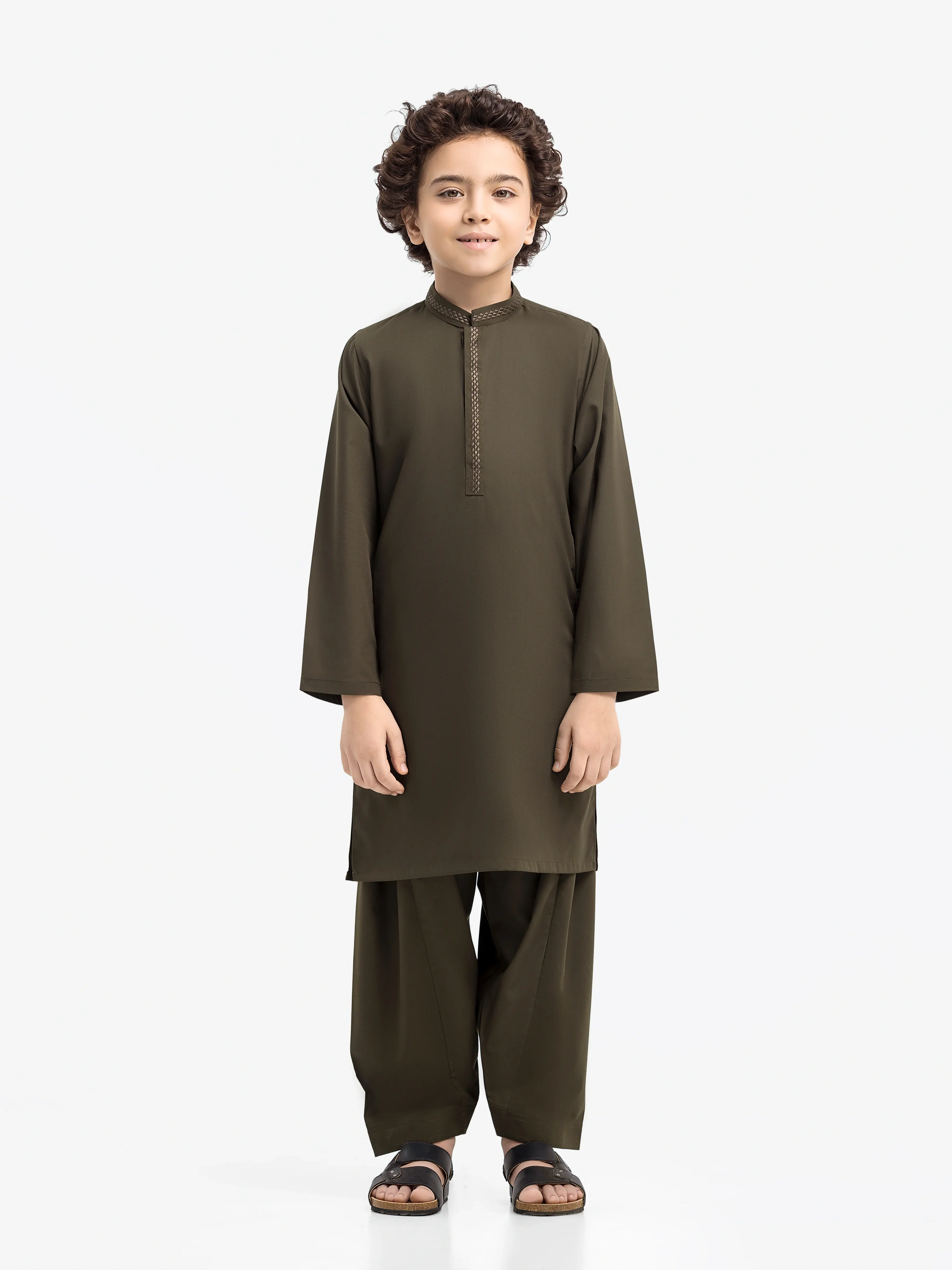 Embroidered Blended Shalwar Kameez - EBTKS24-3967