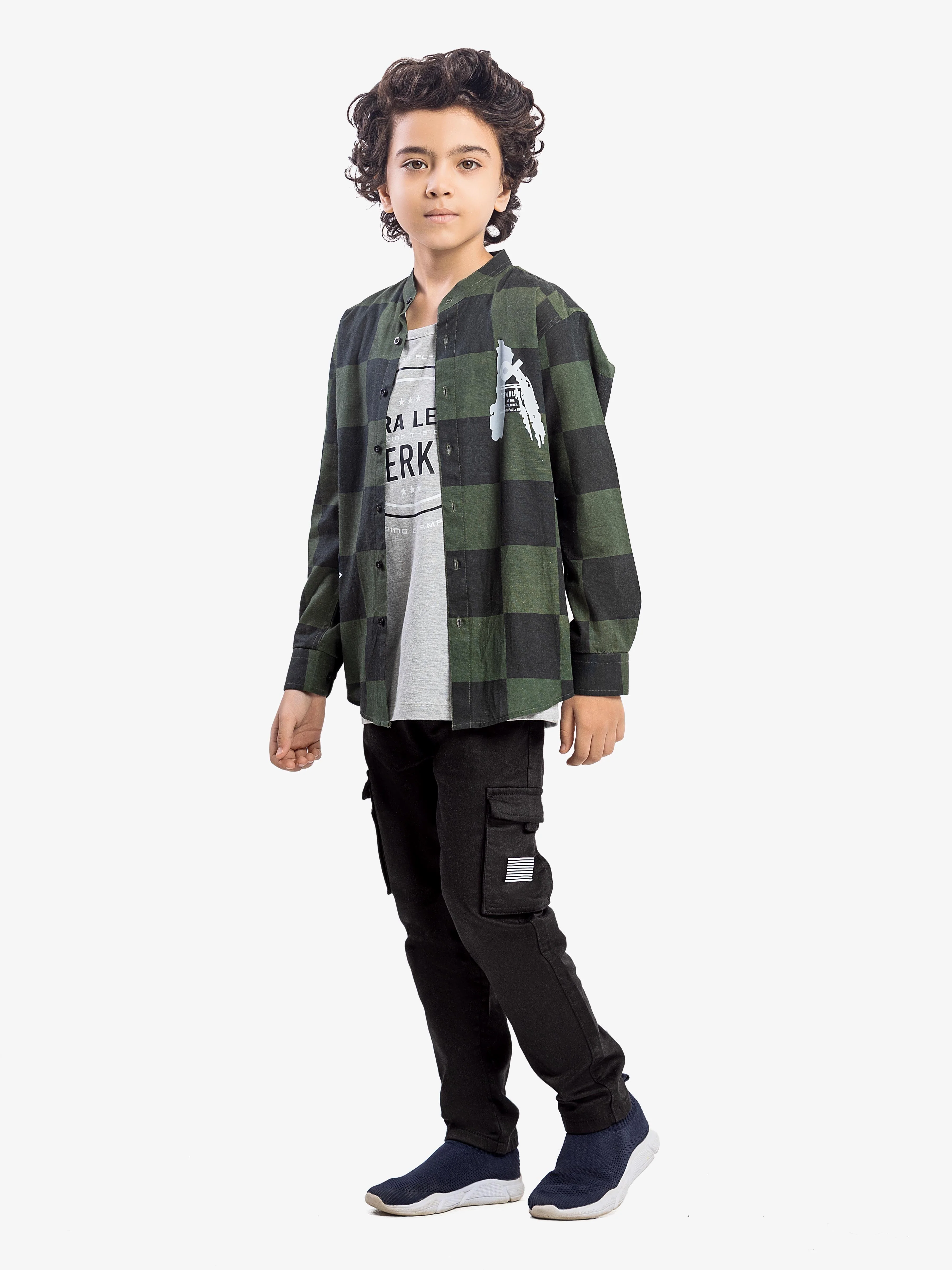 Check Shirt - EBTS5-27582-2P - Image 3