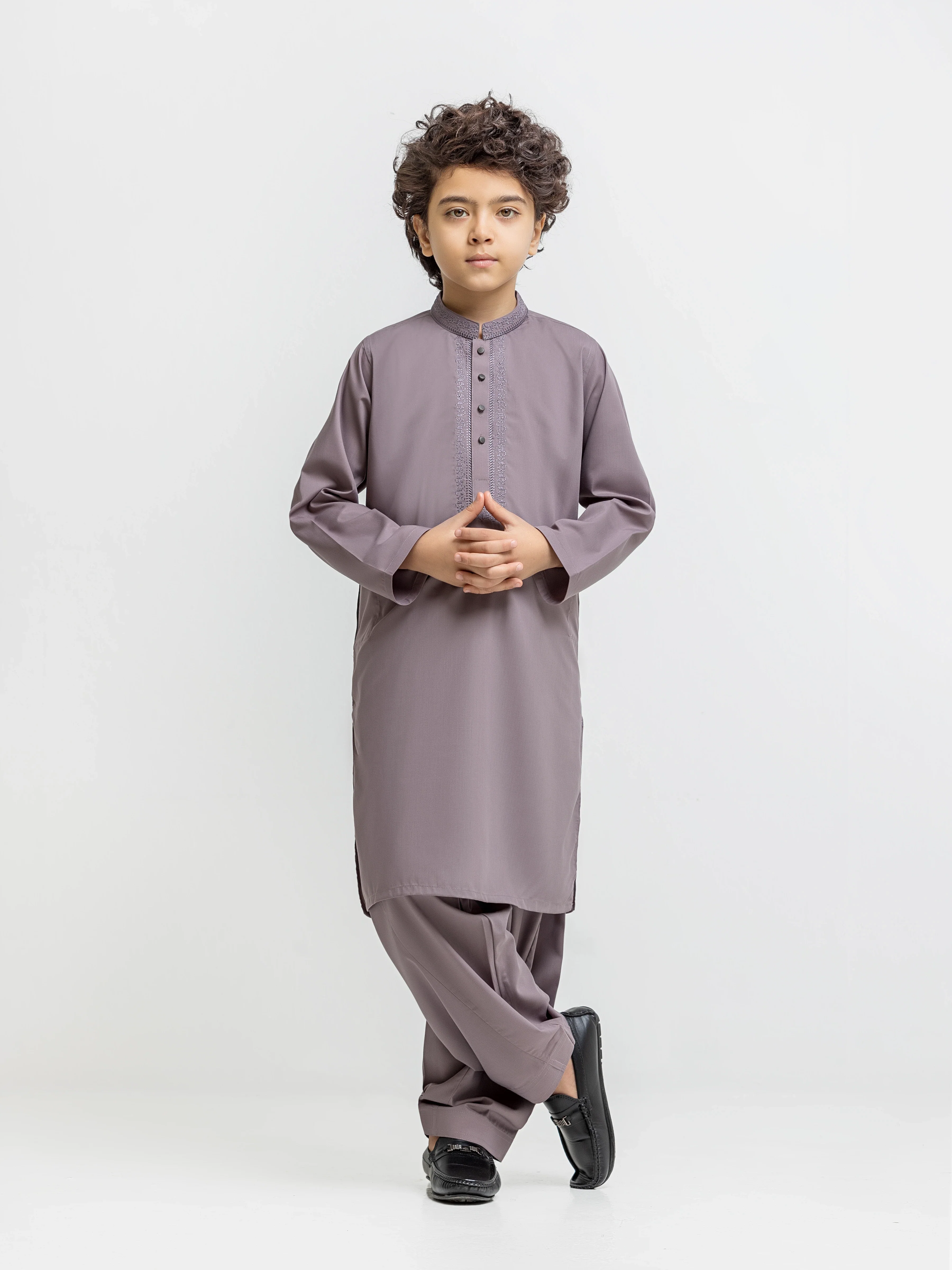 Embroidered Blended Shalwar Kameez - EBTKS5-4066