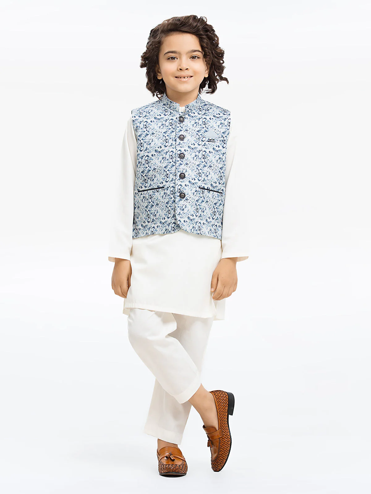 Blended Waistcoat Suit - EBTWCS24-25186