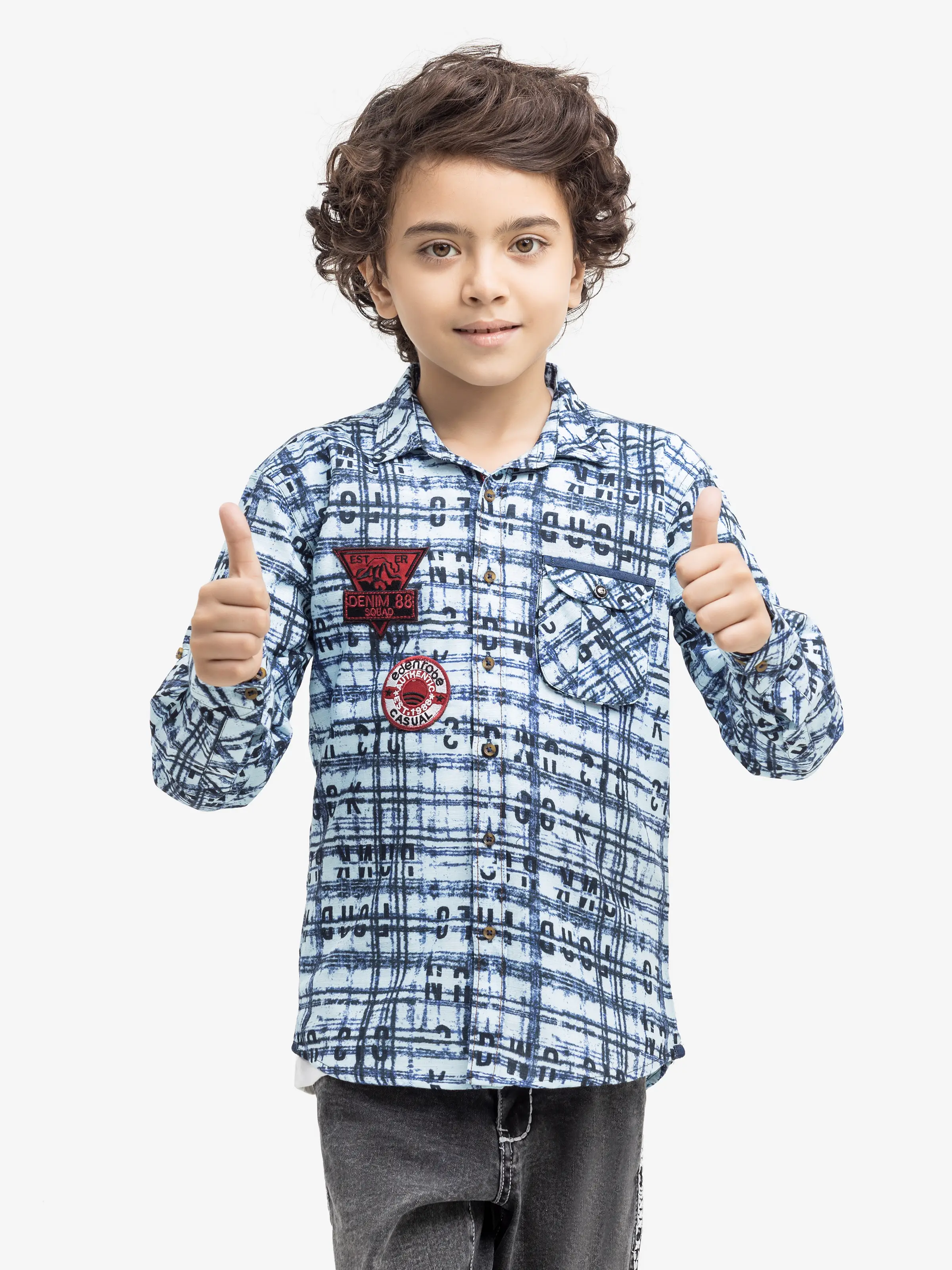 Printed Shirt - EBTS5-27597