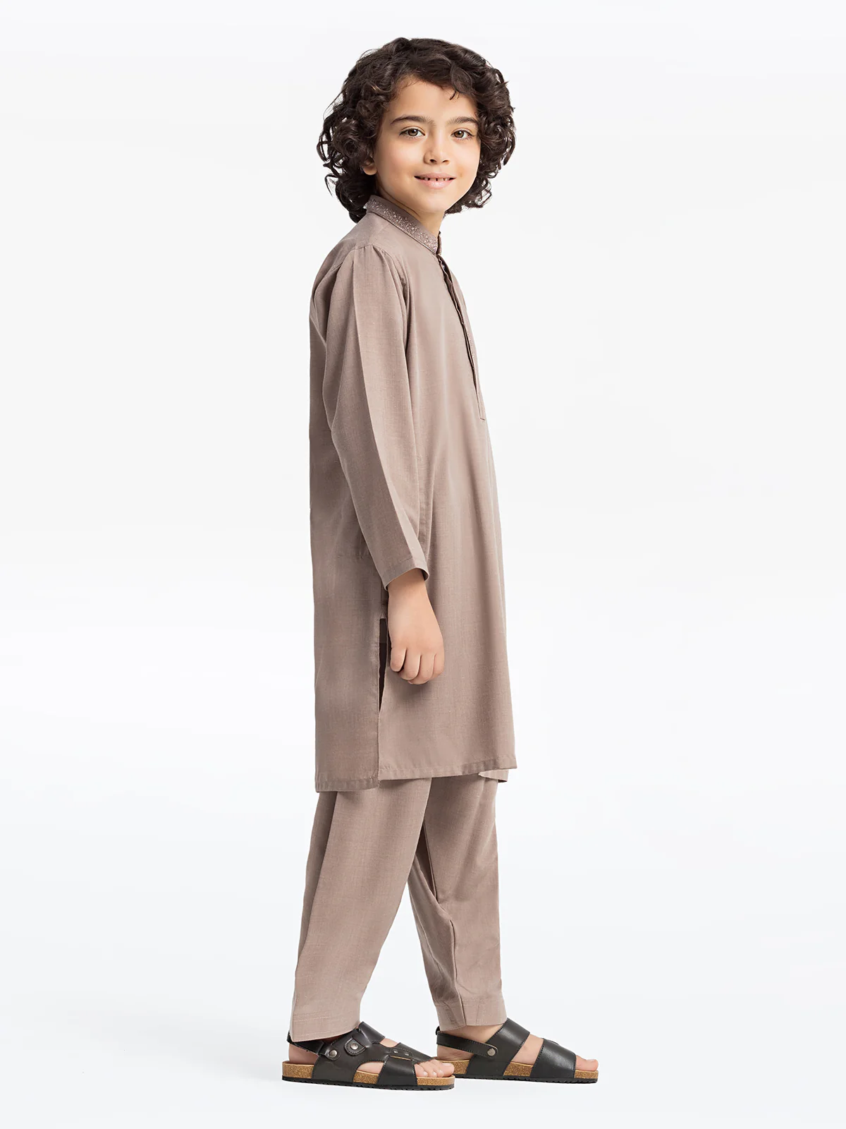 Embroidered Blended Shalwar Kameez - EBTKS24-3960 - Image 4