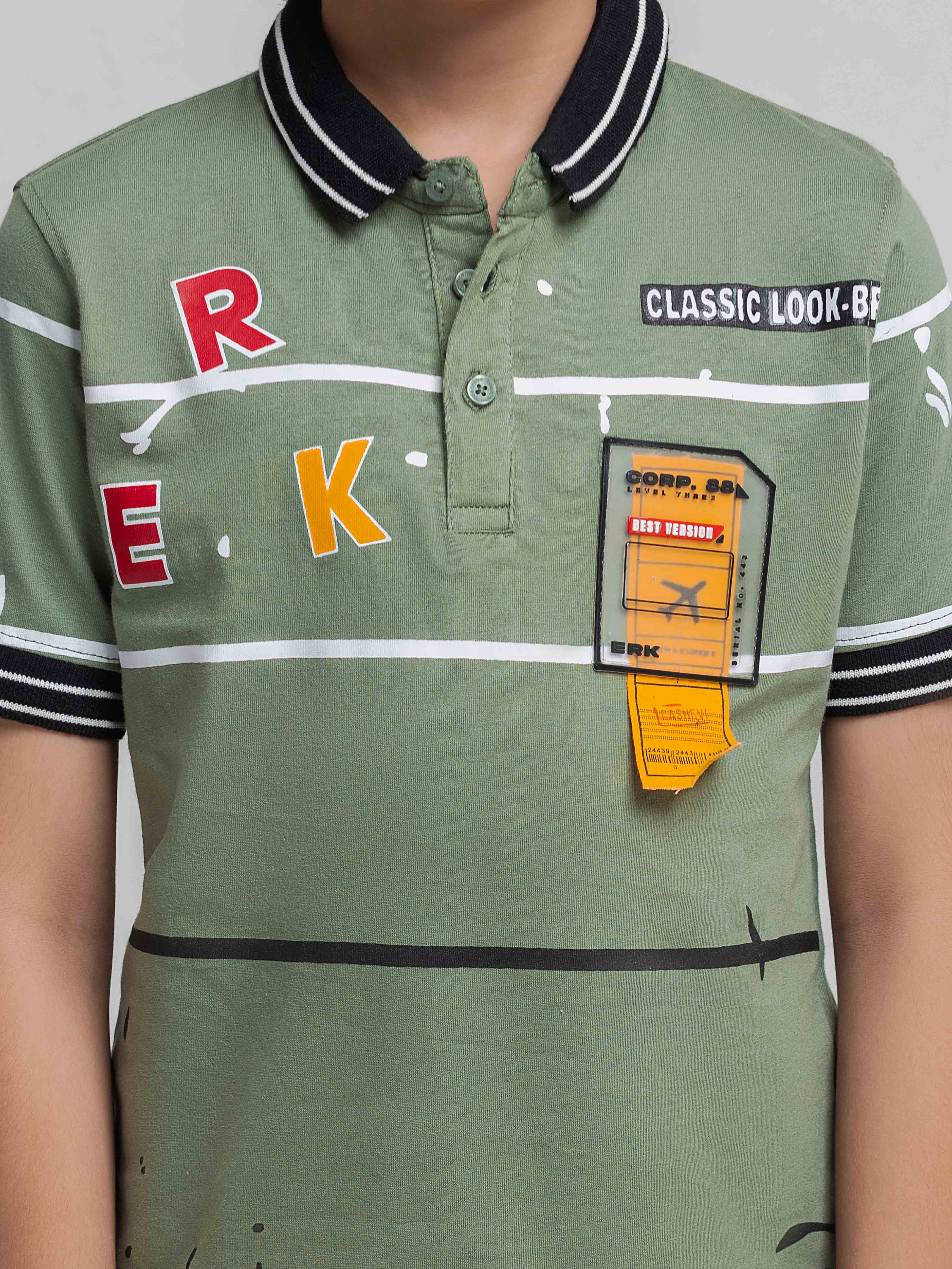 Graphic Polo - EBTPS6-009 - Image 3