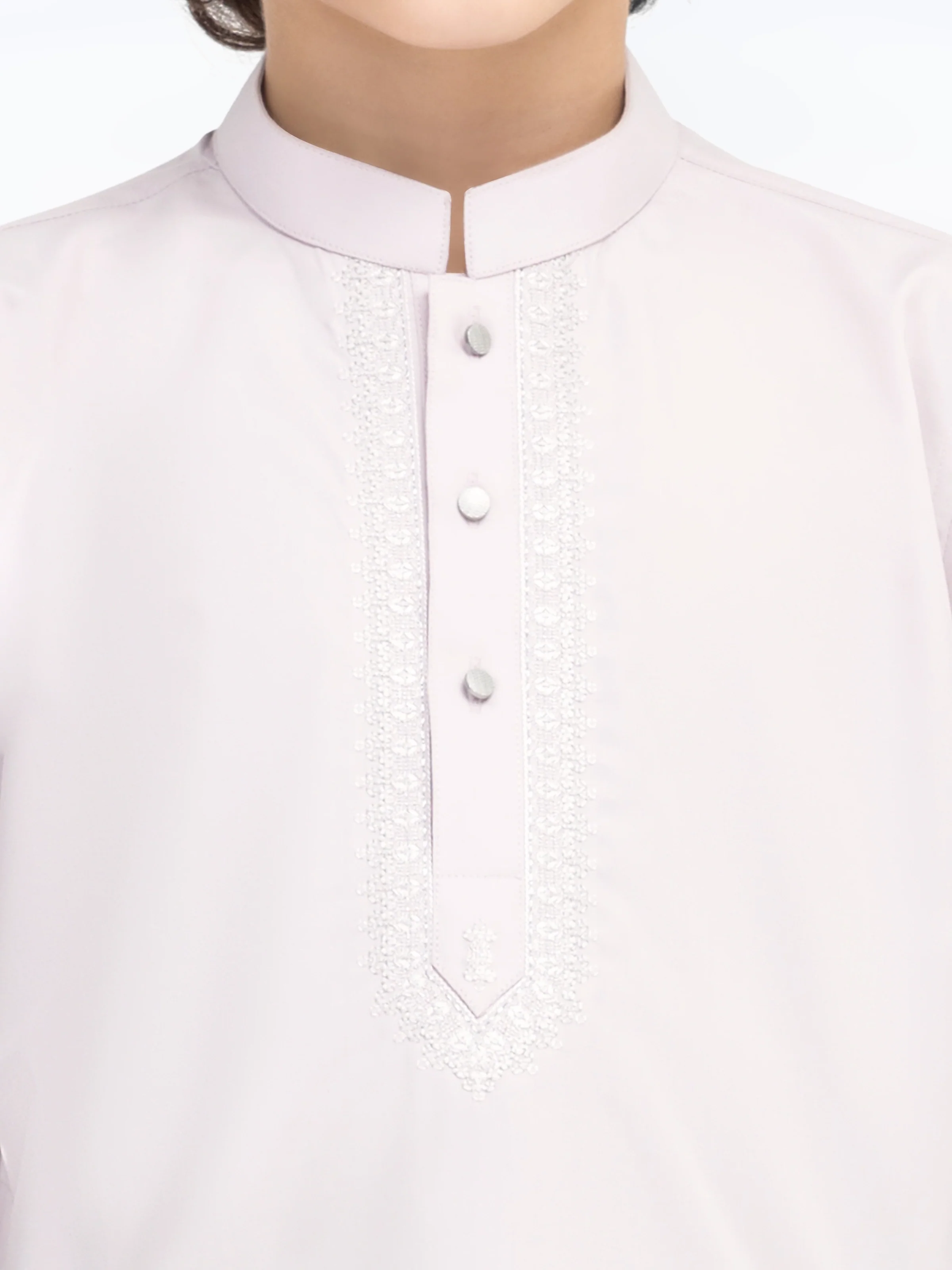 Embroidered Blended Shalwar Kameez - EBTKS5-4015 - Image 5