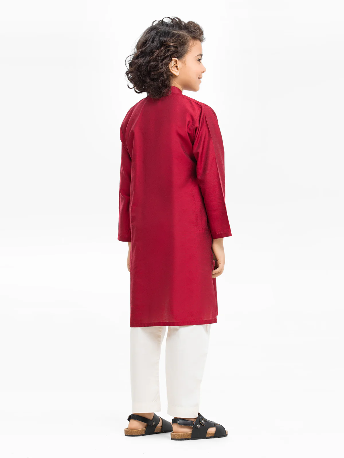 Embroidered Blended Kurta - EBTKC24-015 - Image 5
