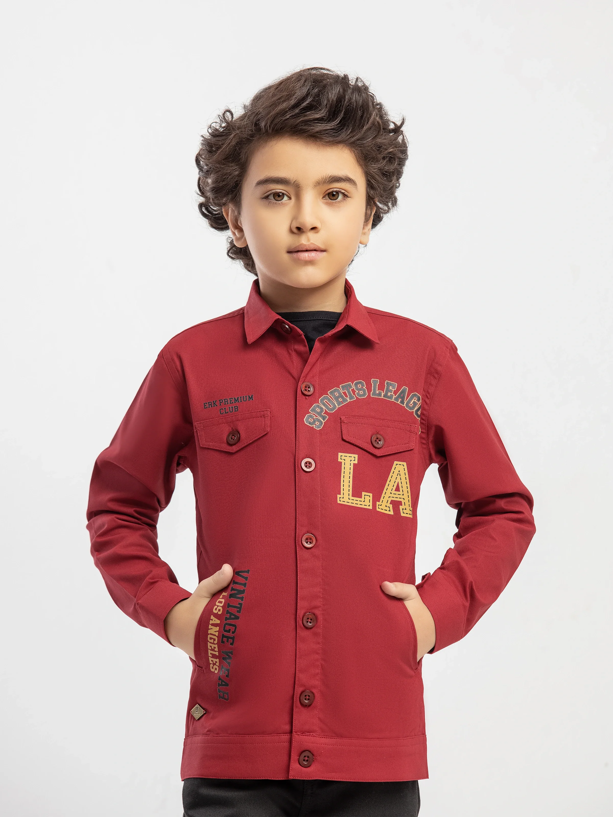 Sports League Shacket - EBTJS5-003