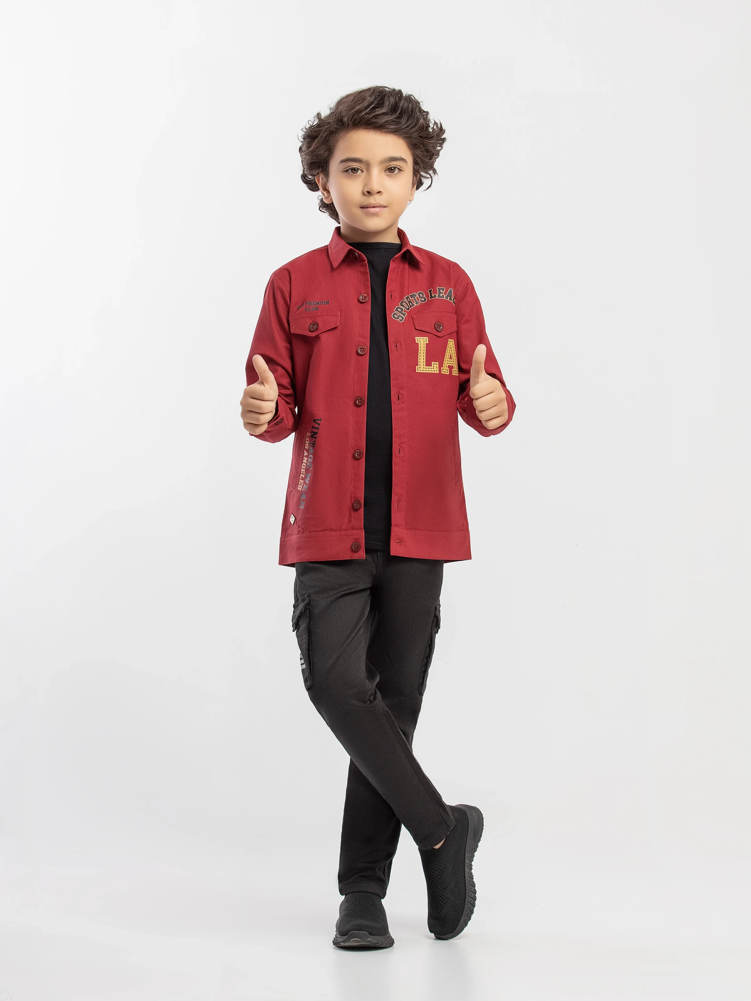 Sports League Shacket - EBTJS5-003 - Image 2