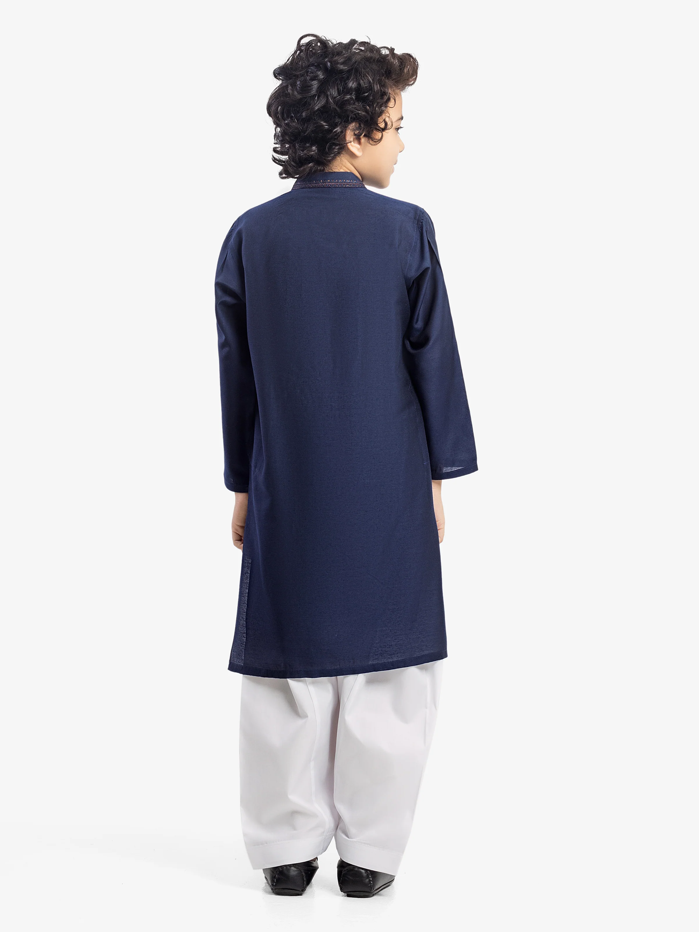 Embroidered Blended Kurta - EBTKC5-024 - Image 6