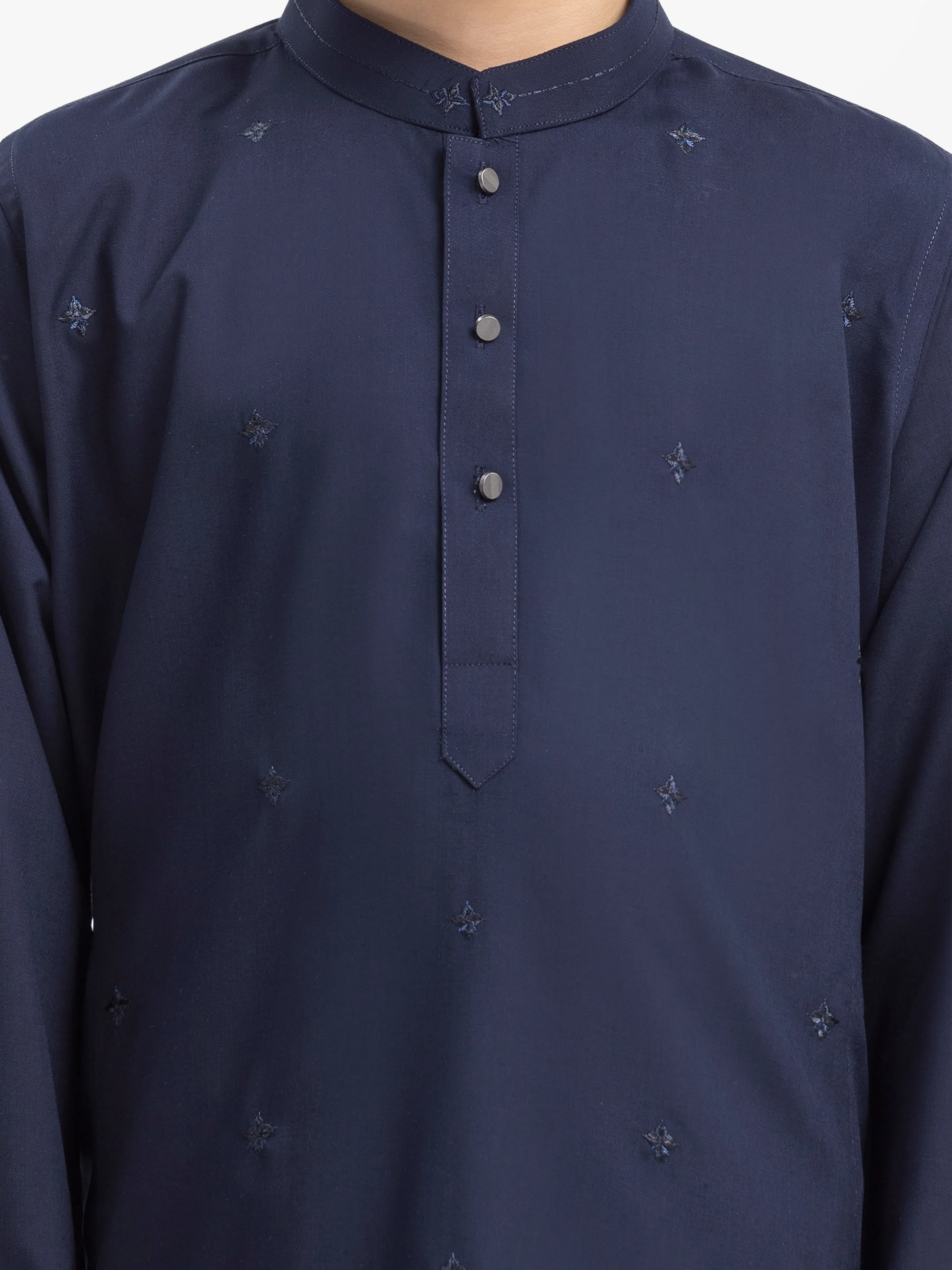 Embroidered Blended Kurta Pajama - EBTKP24-007 - Image 4