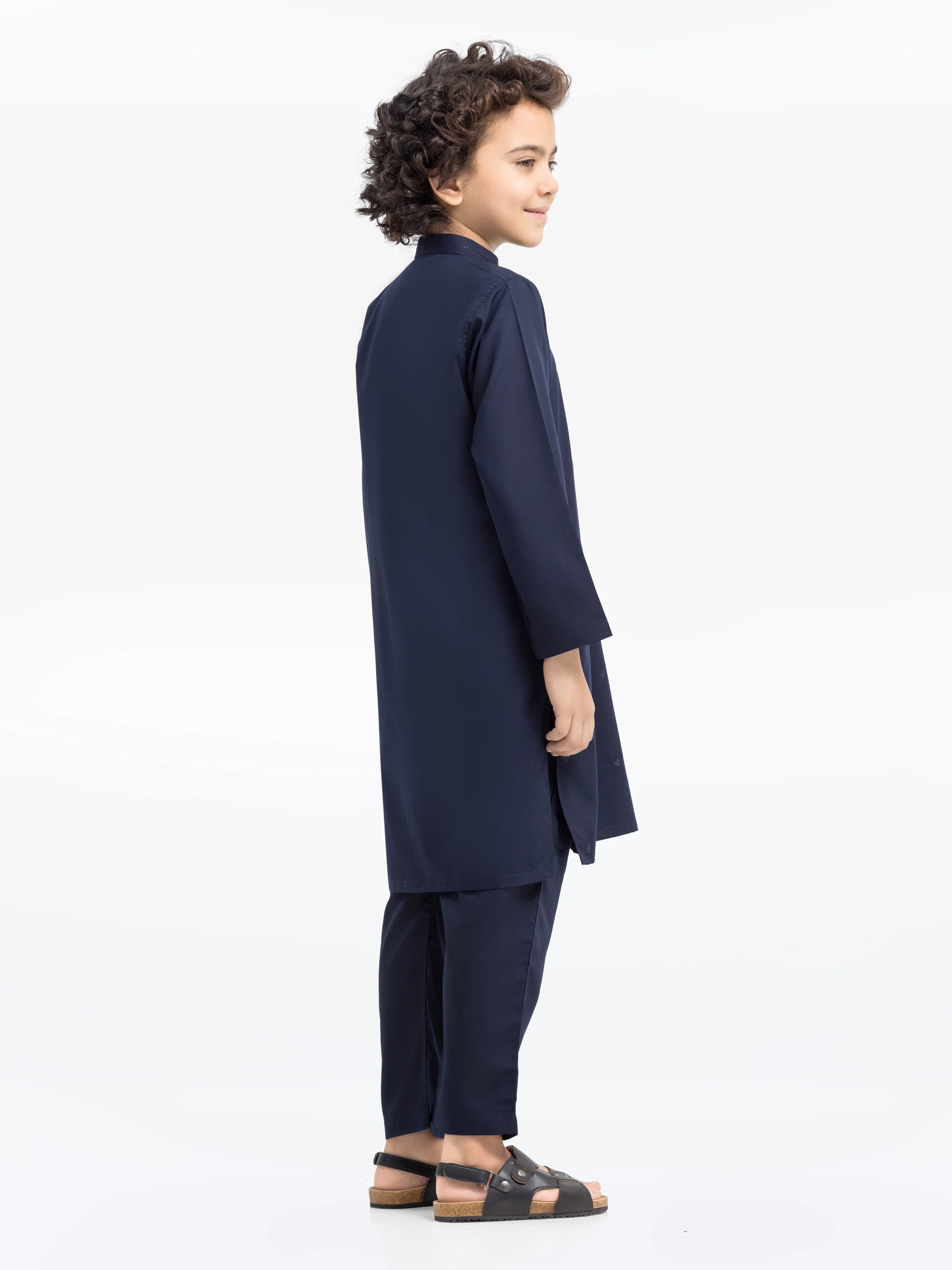 Embroidered Blended Kurta Pajama - EBTKP24-007 - Image 5