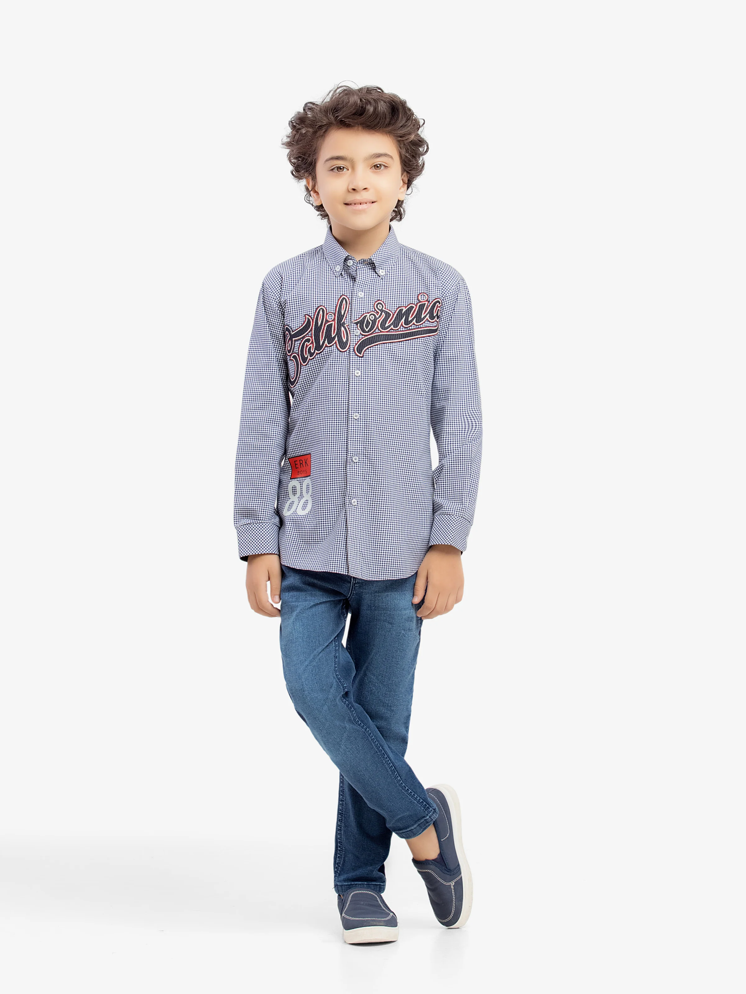 Check Shirt - EBTS5-27589 - Image 2