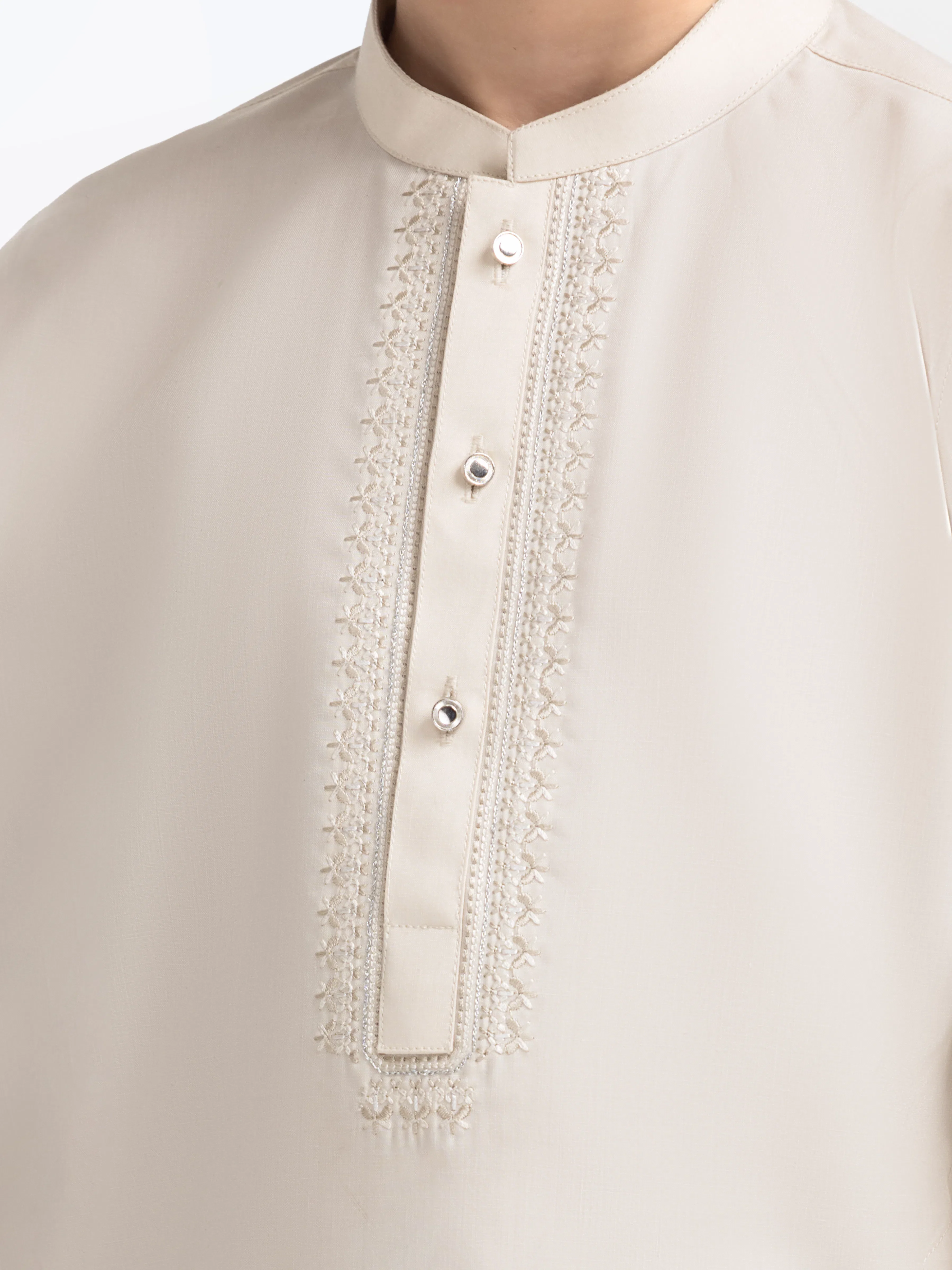 Embroidered Blended Shalwar Kameez - EBTKS5-4025 - Image 3