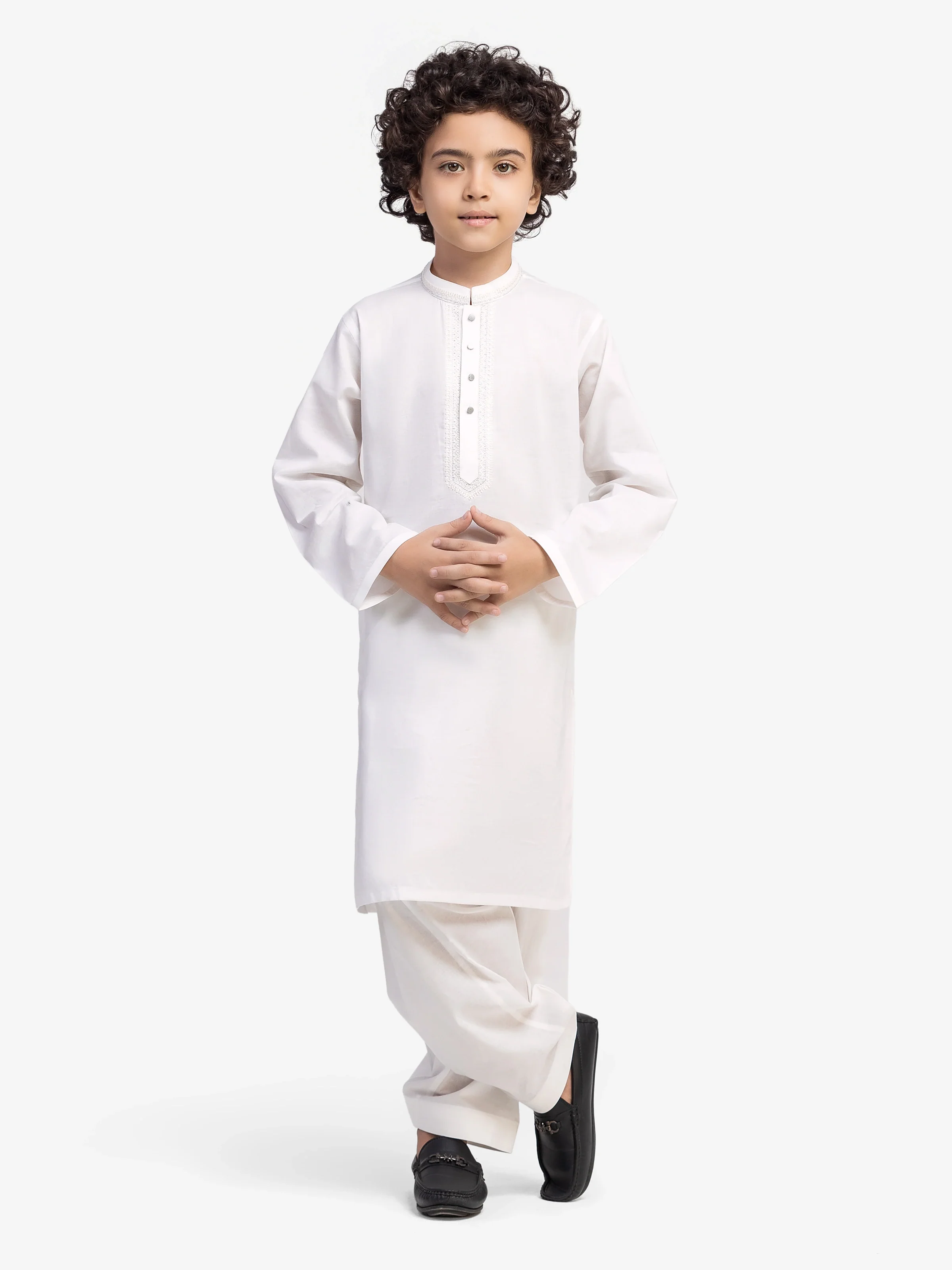 Embroidered Blended Shalwar Kameez - EBTKS5-4045