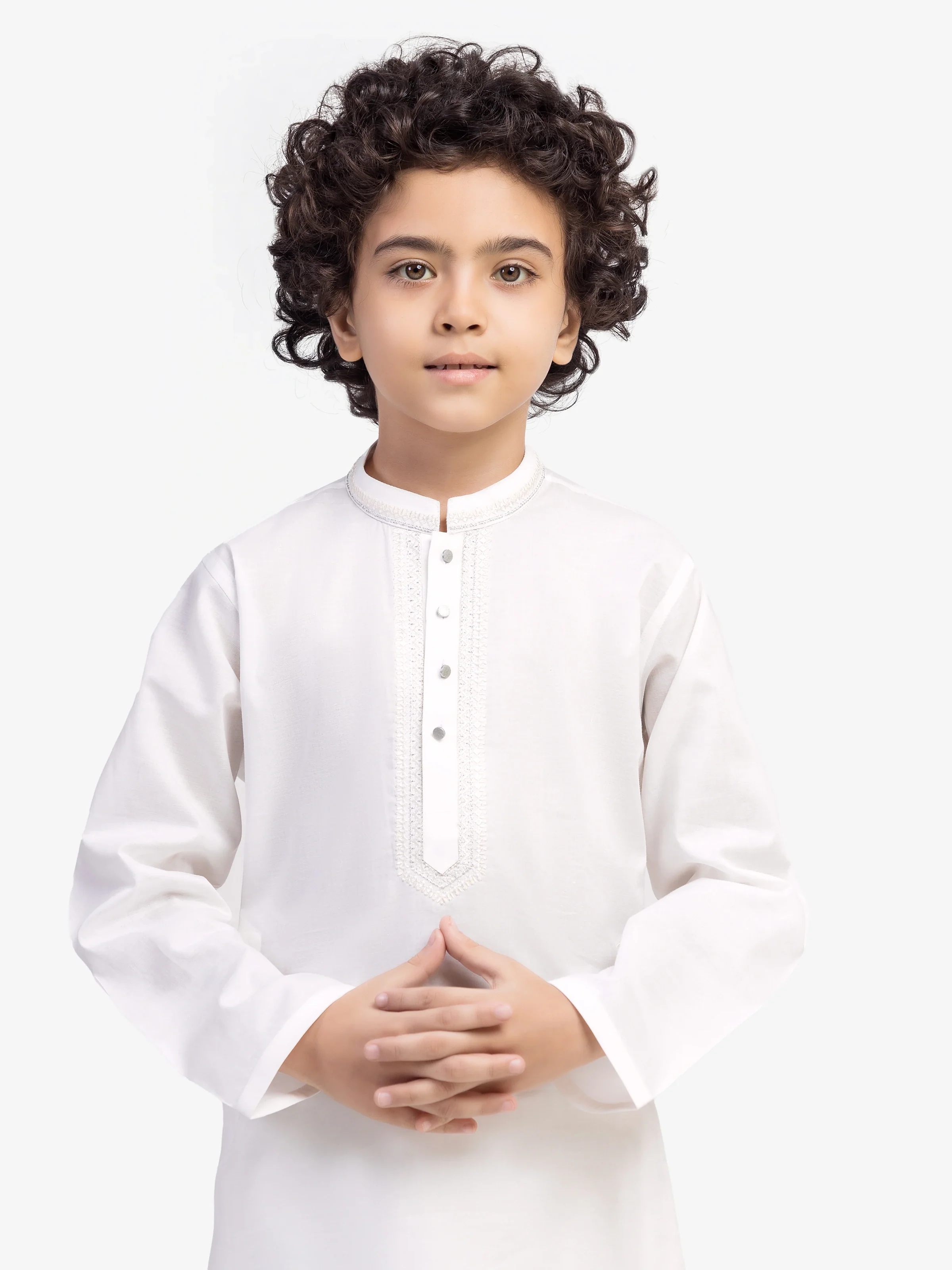 Embroidered Blended Shalwar Kameez - EBTKS5-4045 - Image 2