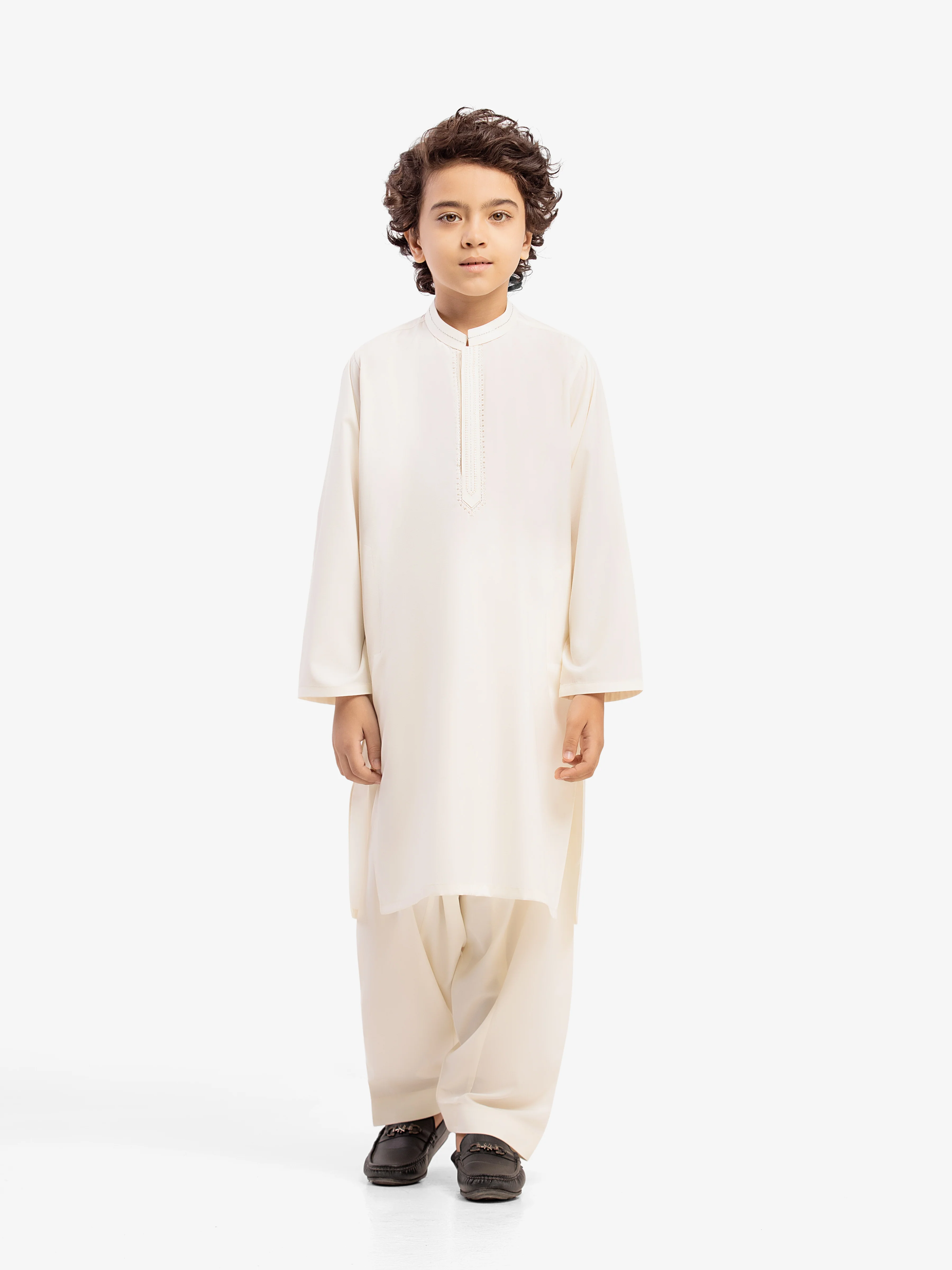 Embroidered Blended Shalwar Kameez - EBTKS5-4054