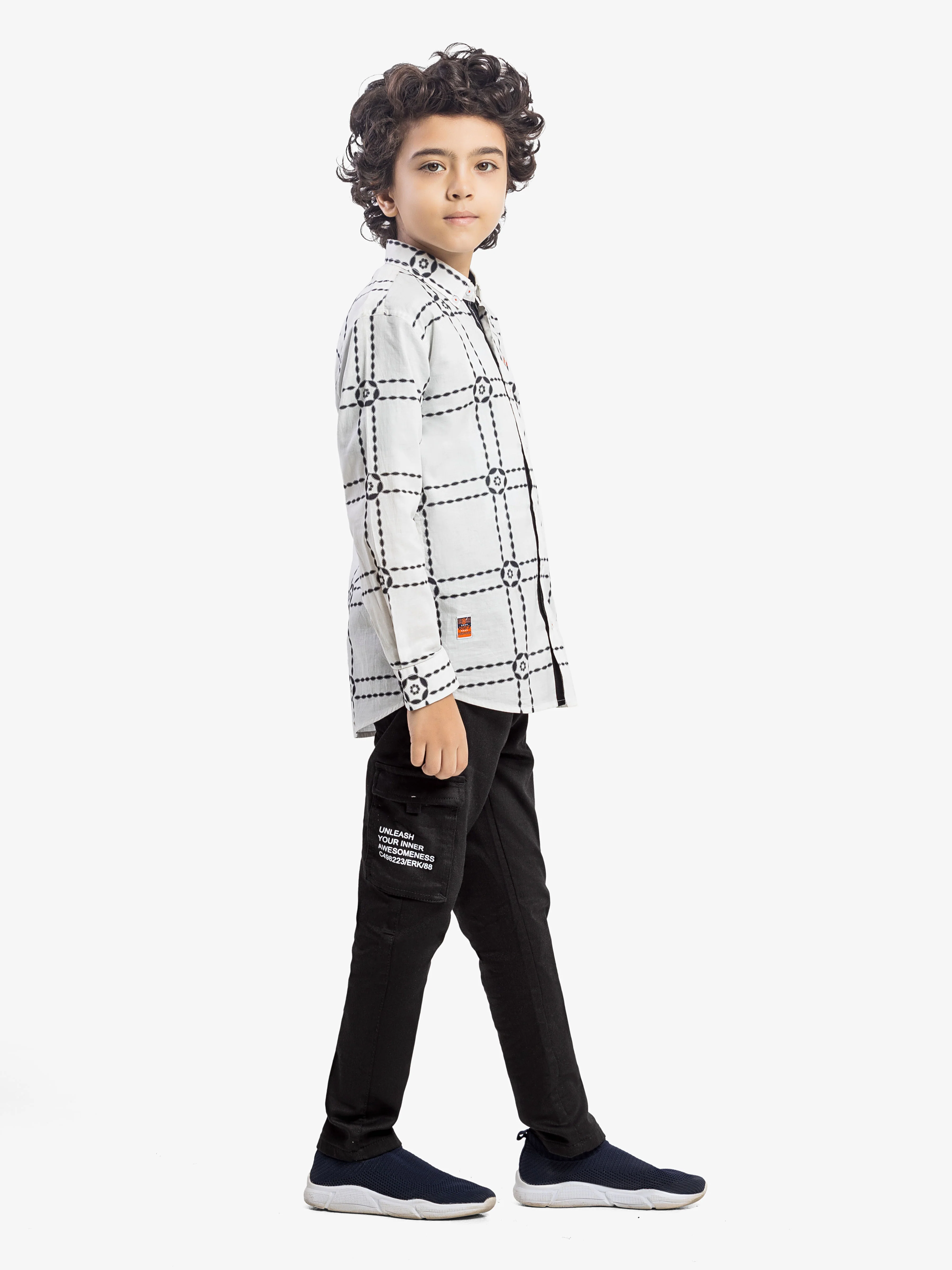 Printed Shirt - EBTSF5-27652-2P - Image 4