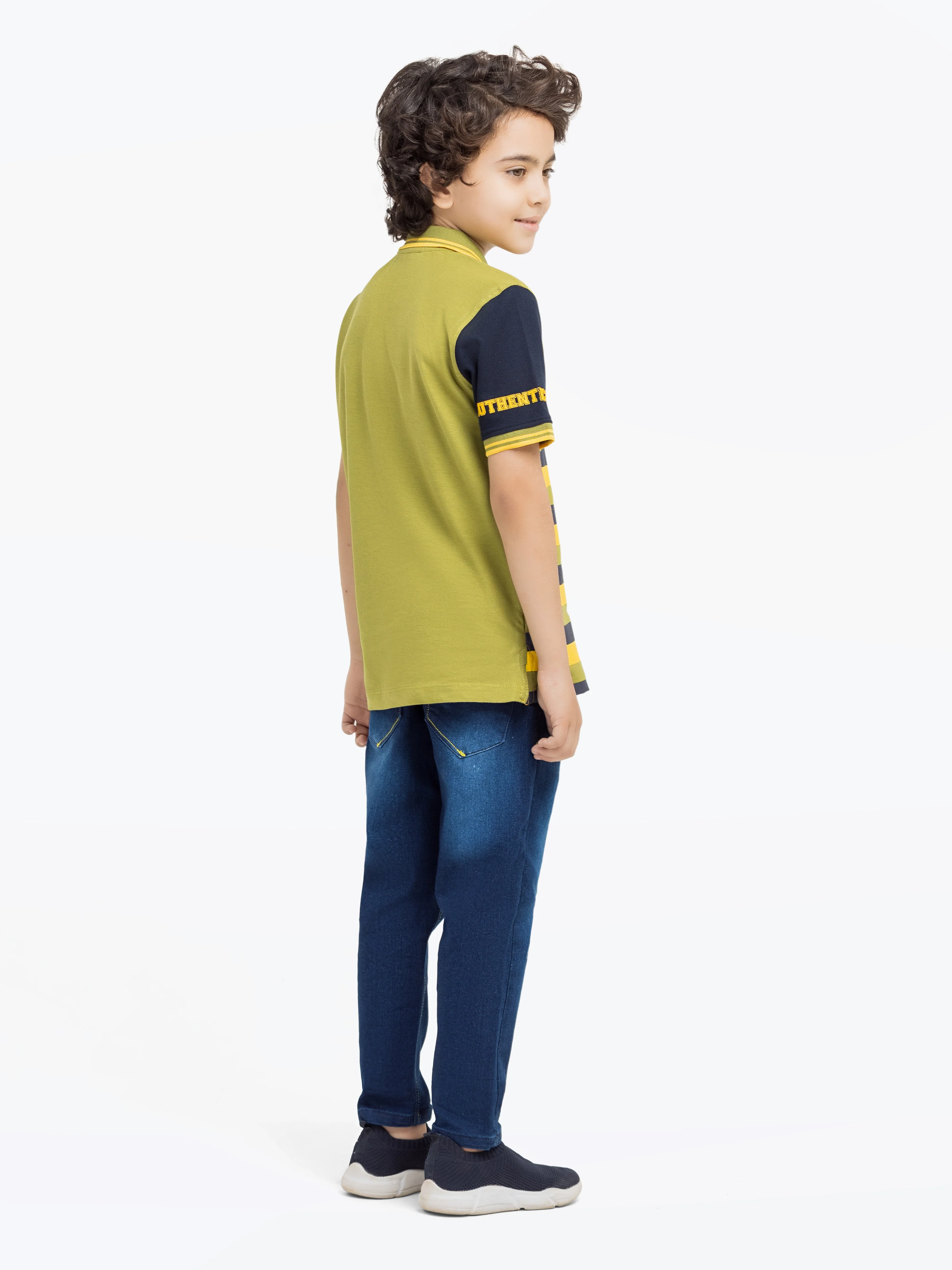 Cut & Sew Polo - EBTPS5-014 - Image 5