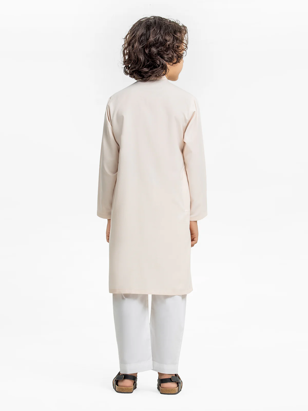 Embroidered Blended Kurta - EBTK24-3963 - Image 5