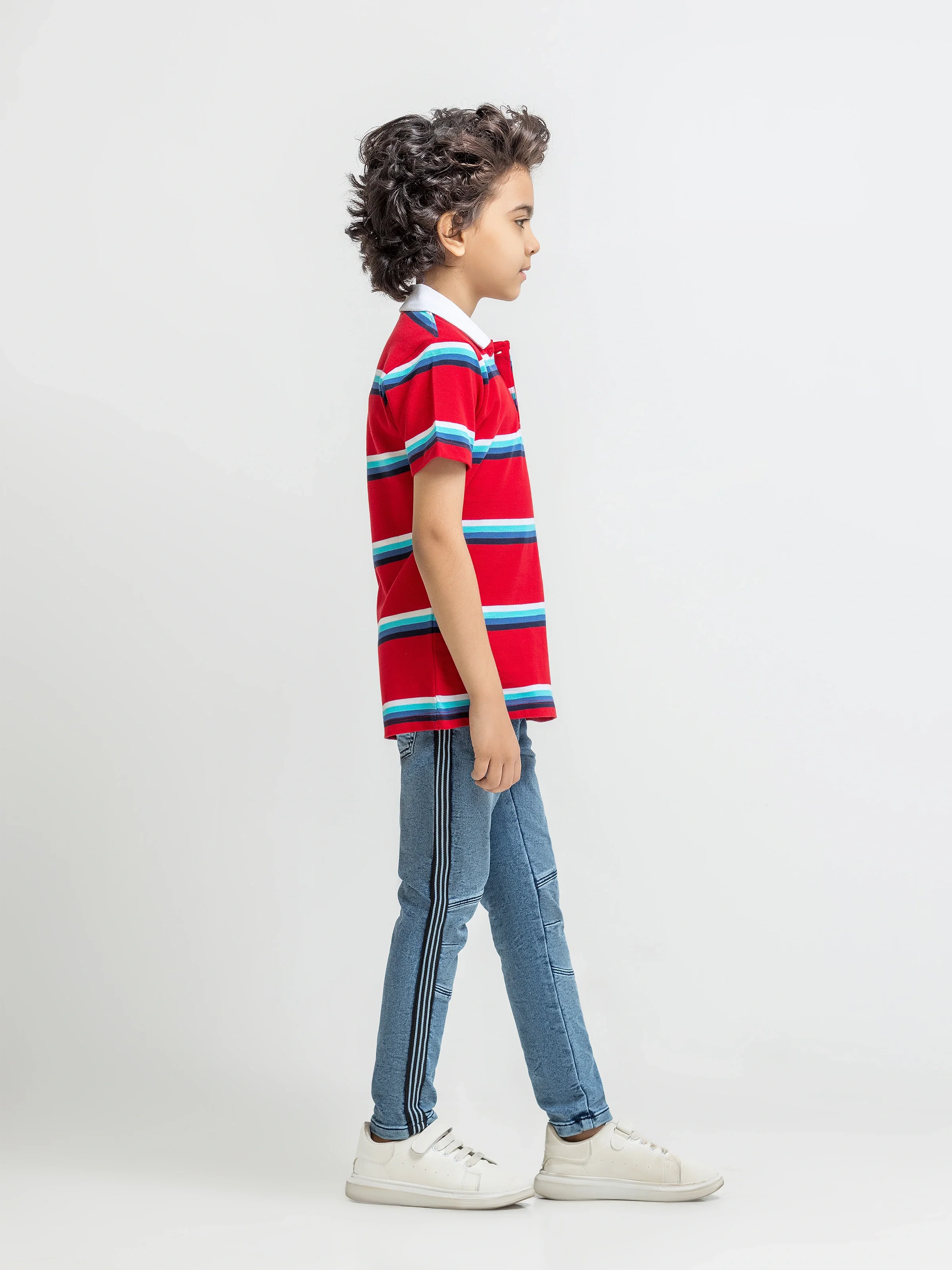 Striped Polo - EBTPS5-020 - Image 4