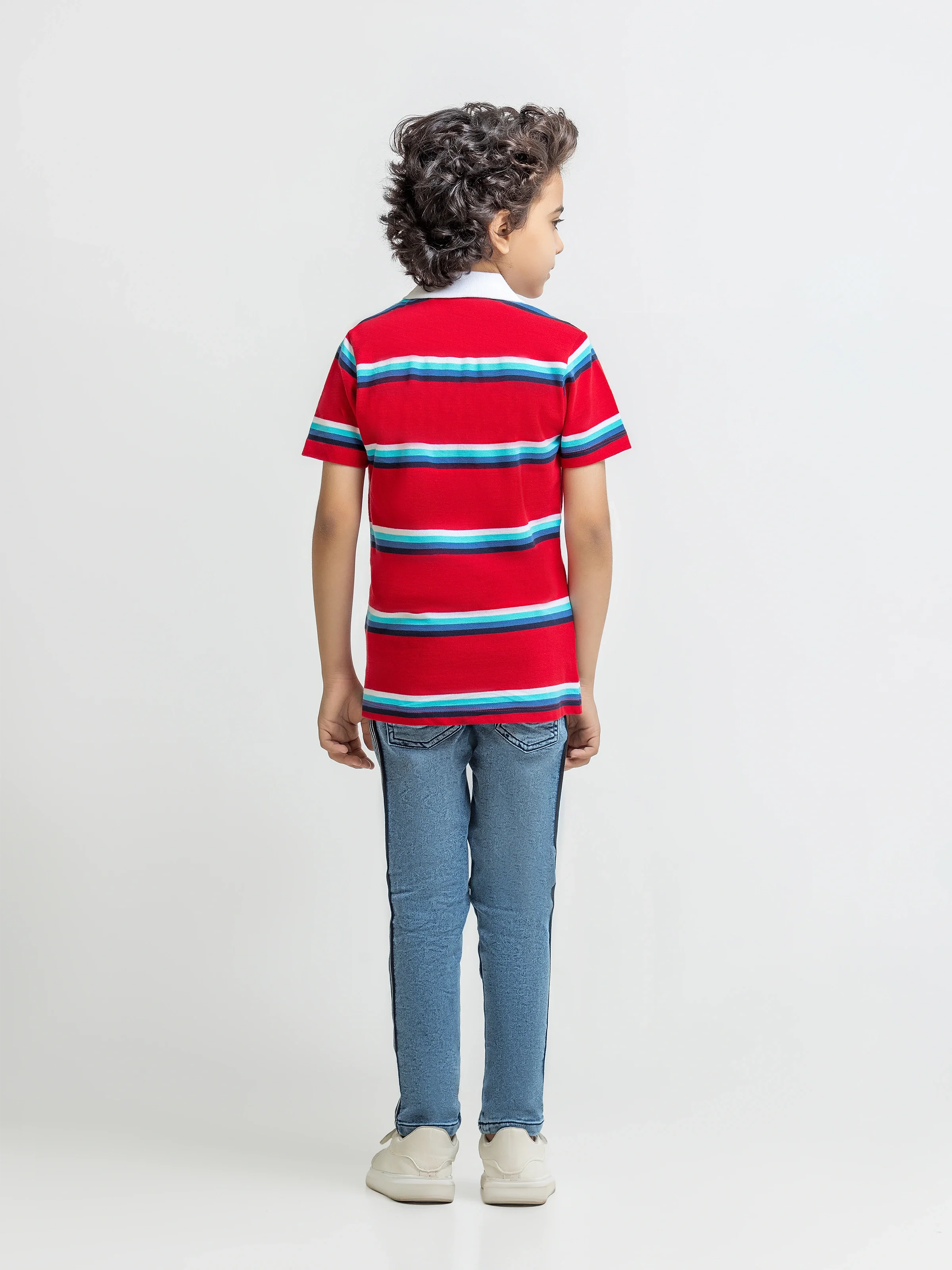 Striped Polo - EBTPS5-020 - Image 5