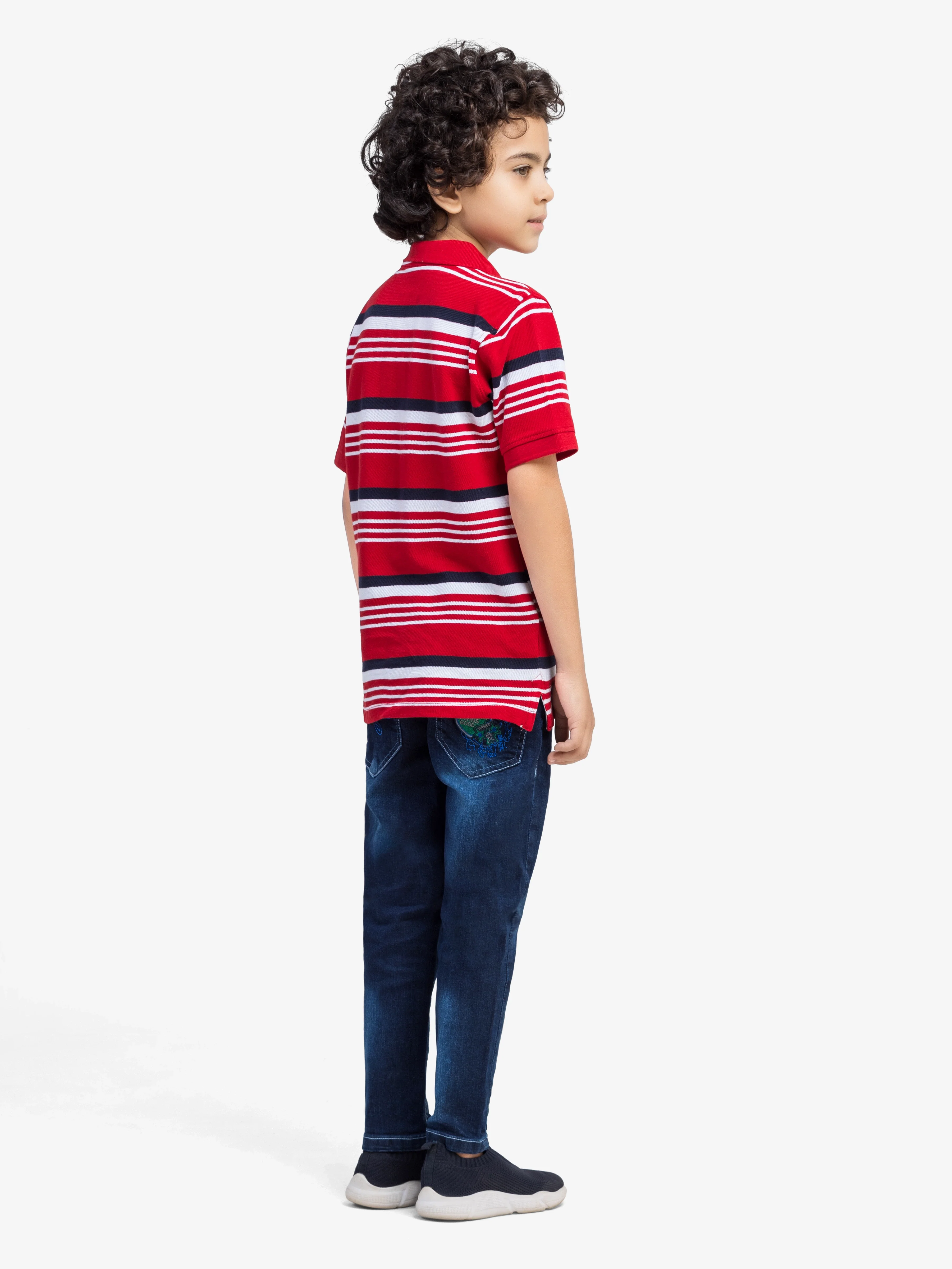 Striped Polo - EBTPS5-023 - Image 5