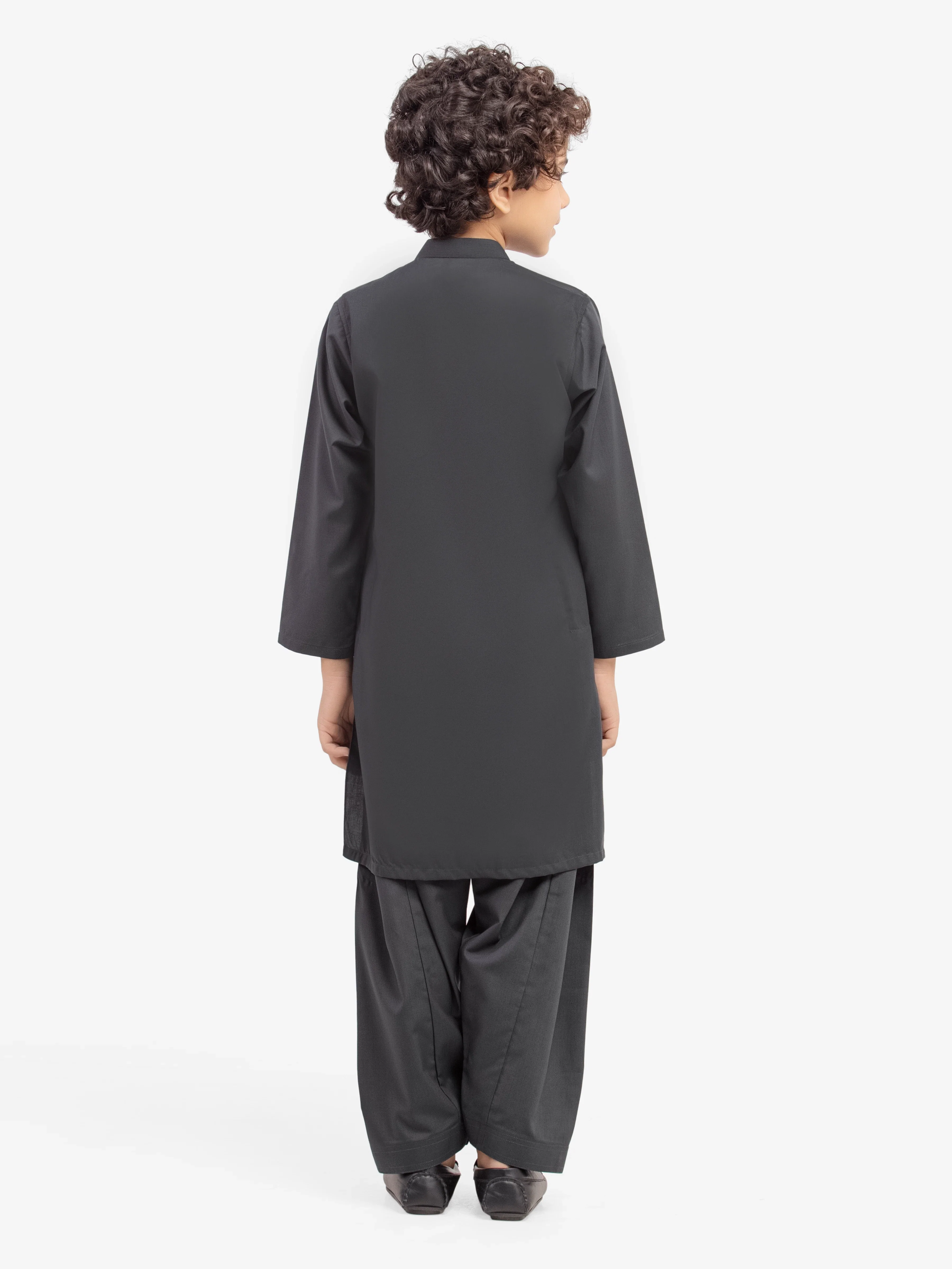 Embroidered Blended Shalwar Kameez - EBTKS5-4046 - Image 5