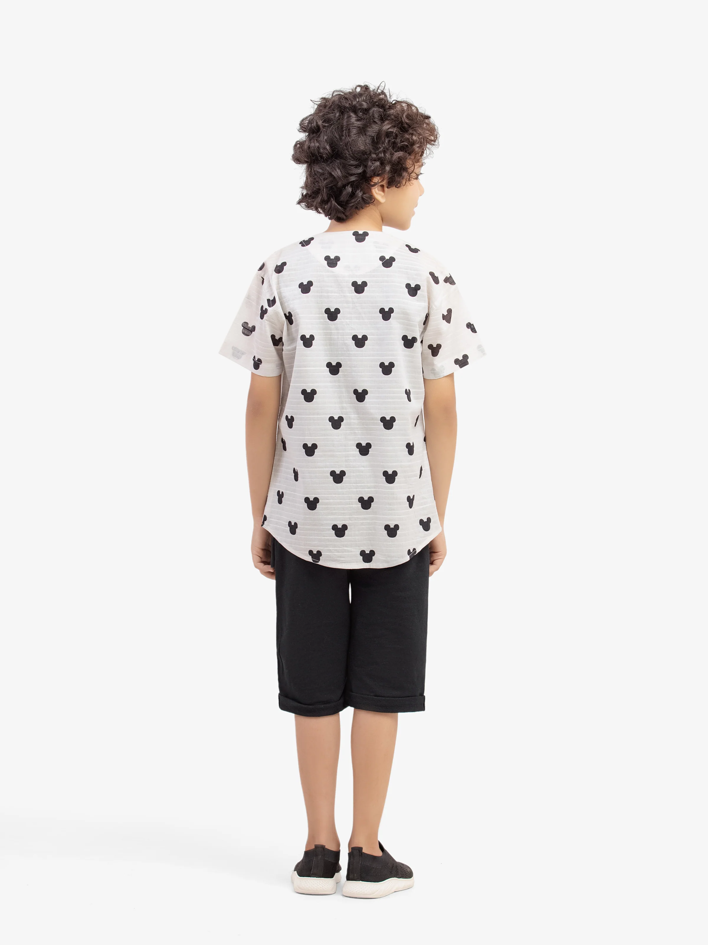 Half Sleeves Printed Shirt - EBTS5-27635-2P - Image 6