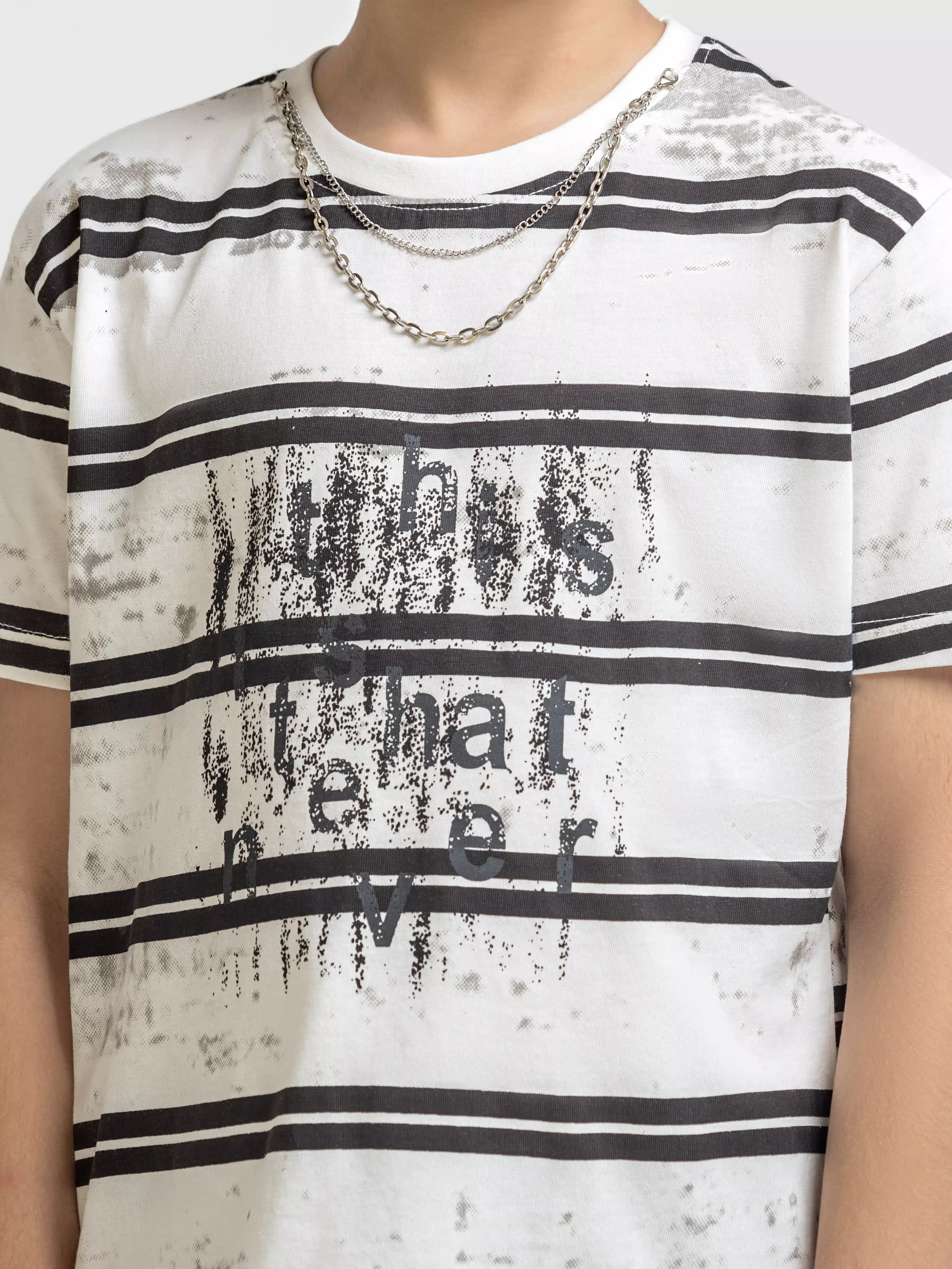 Striped Tee - EBTTS6-038 - Image 3