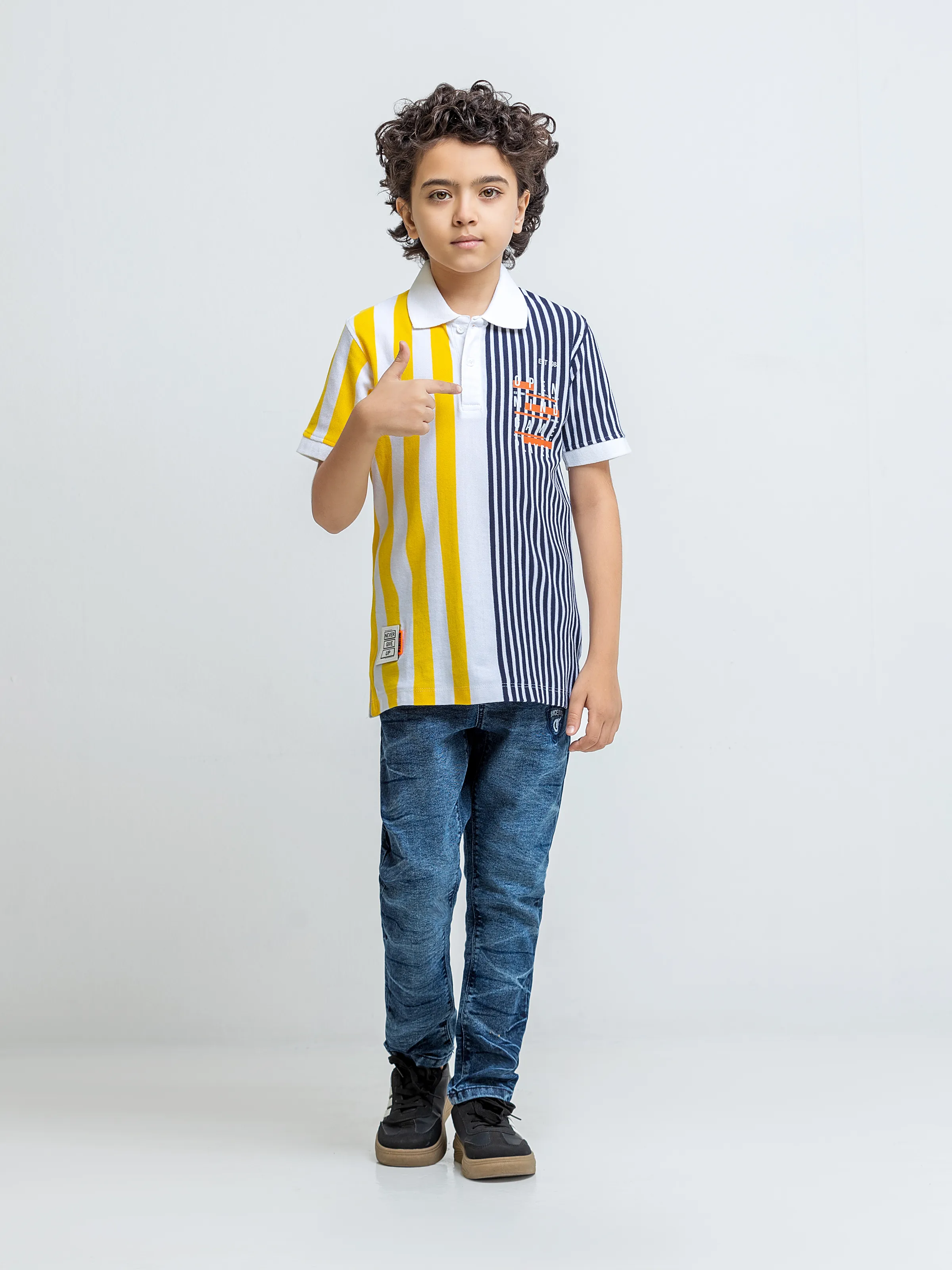 Cut & Sew Polo - EBTPS6-055 - Image 2