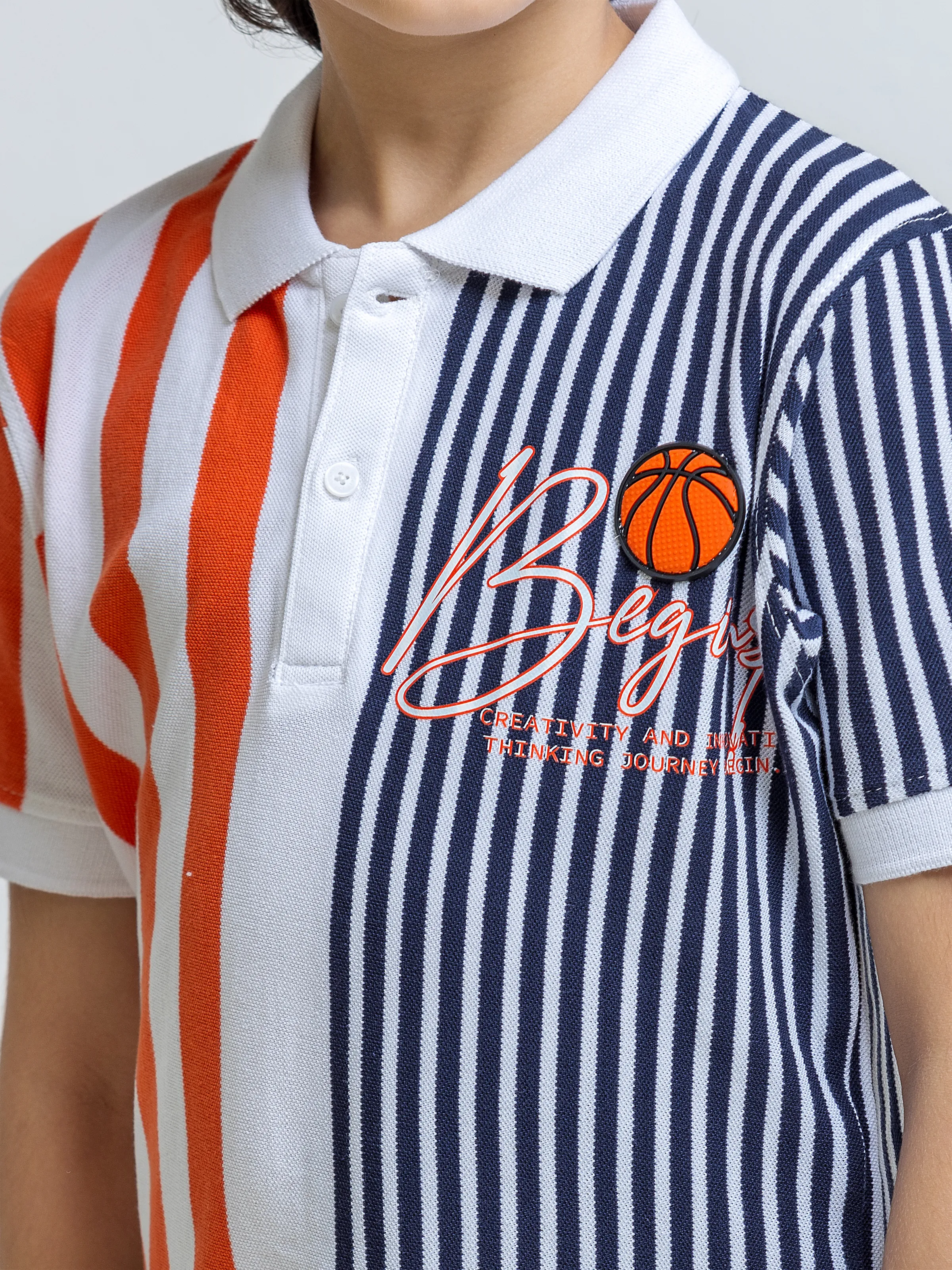 Cut & Sew Polo - EBTPS6-056 - Image 3